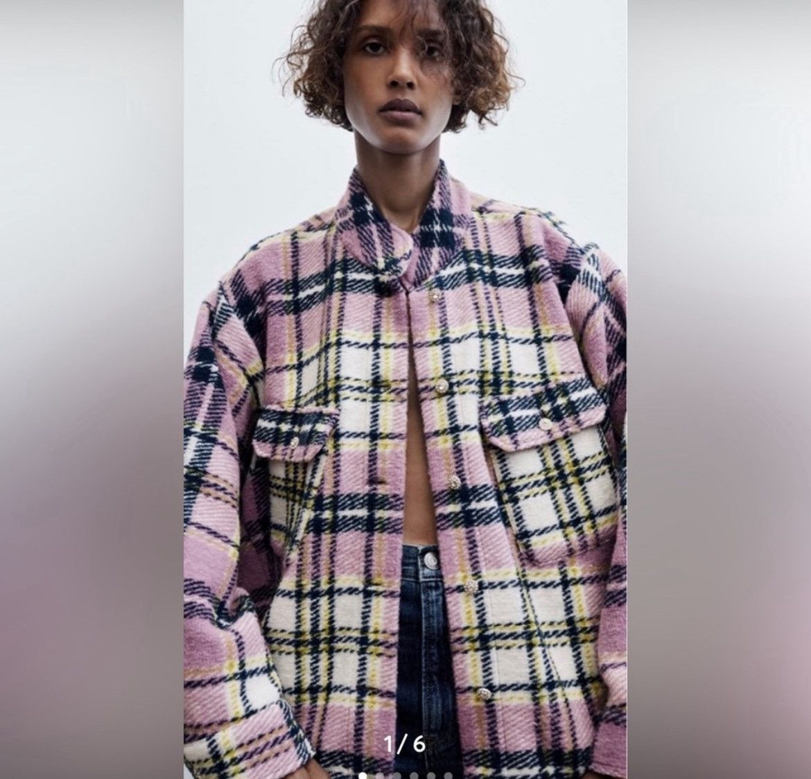 Zara Zara oversized shirt jacket Size M / US 6-8 / IT 42-44 - 1 Thumbnail