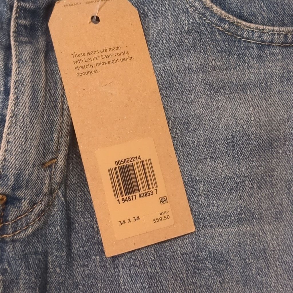 Levi's Levi's 505 regular distressed jeans size 34x34 Size US 34 / EU 50 - 5 Thumbnail
