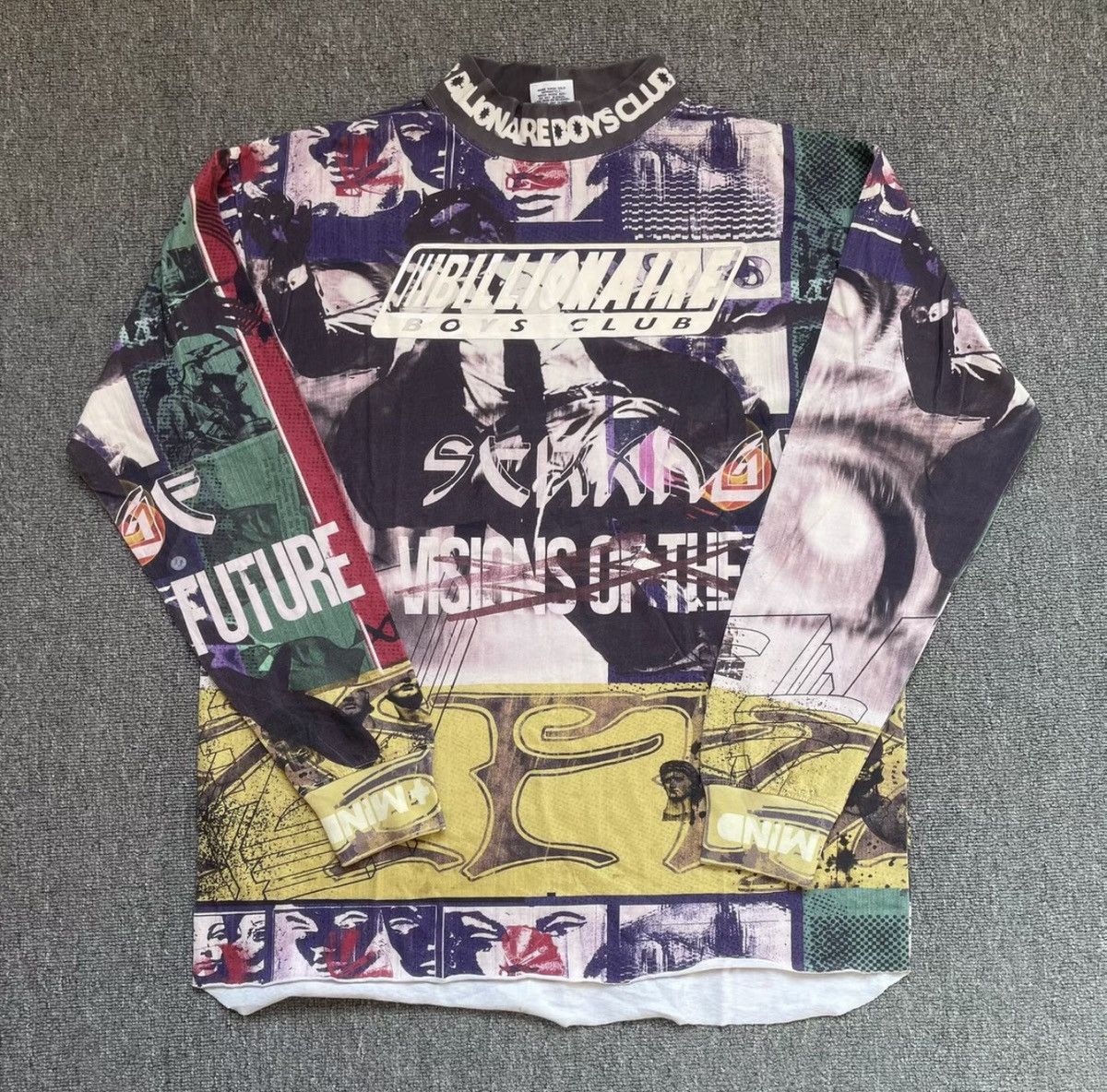 Billionaire Boys Club BBC ICECREAM All-Over Graffiti Long-Sleeve Hoodie Size US M / EU 48-50 / 2 - 1 Thumbnail