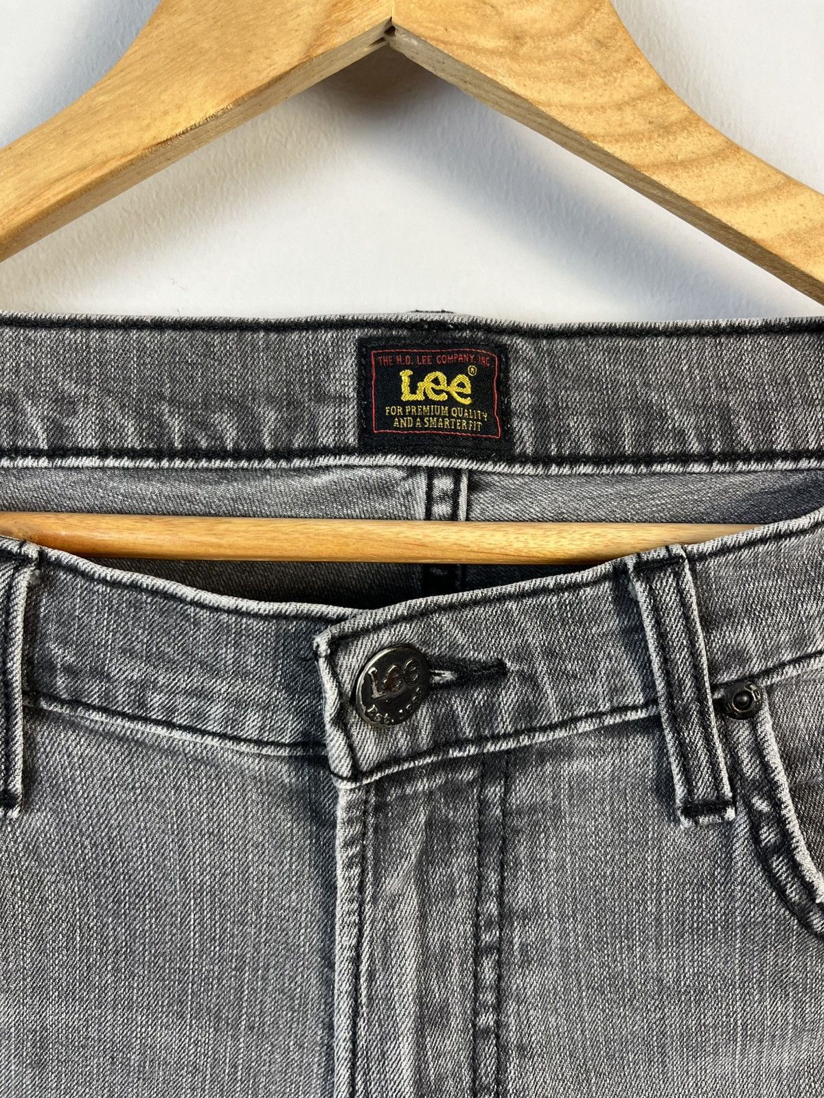 Lee × Vintage LEE Daren Zip Fly Vintage Straight Denim Jeans Size US 33 - 9 Thumbnail