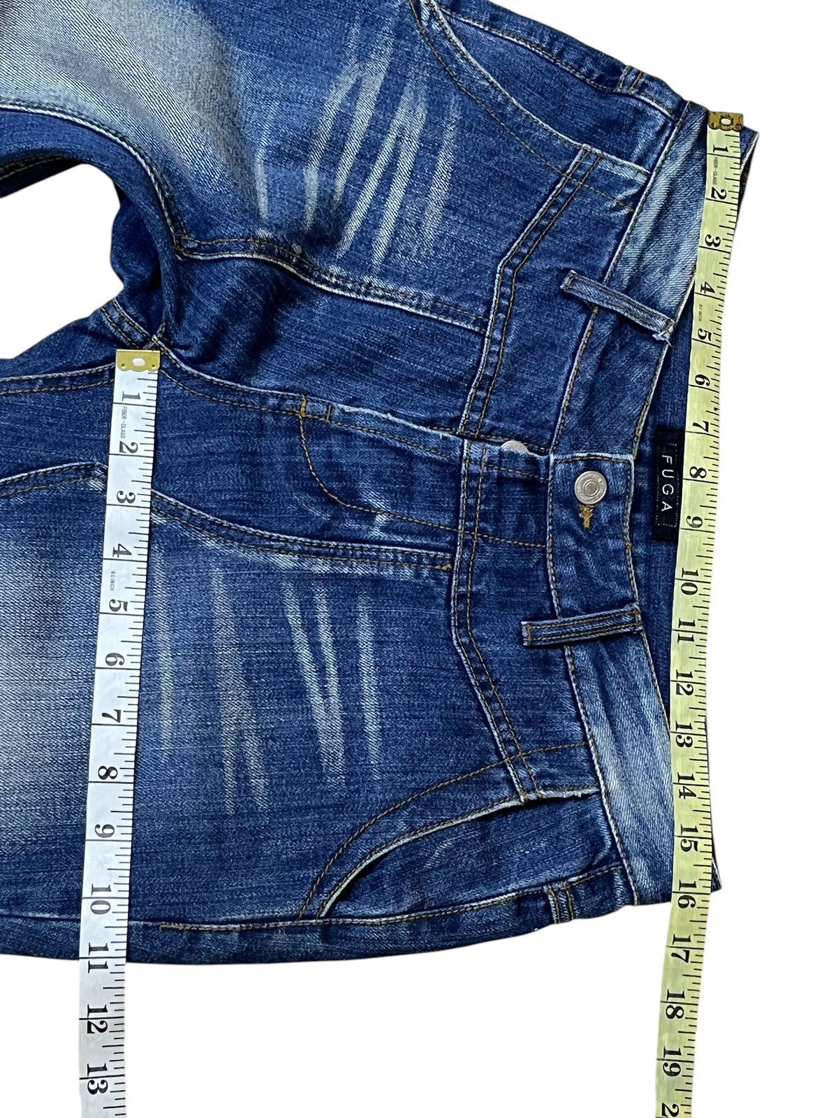 GOSTAR DE FUGA ARCHIVAL GOSTAR DE FUGA “FUGA” STRAIGHT CUT JEANS Size US 32 / EU 48 - 13 Thumbnail