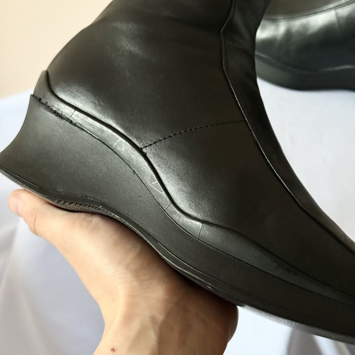 Prada Archive 1999 Prada Sport Ancle Black Vintage Boots Size US 5 / IT 35 - 9 Thumbnail