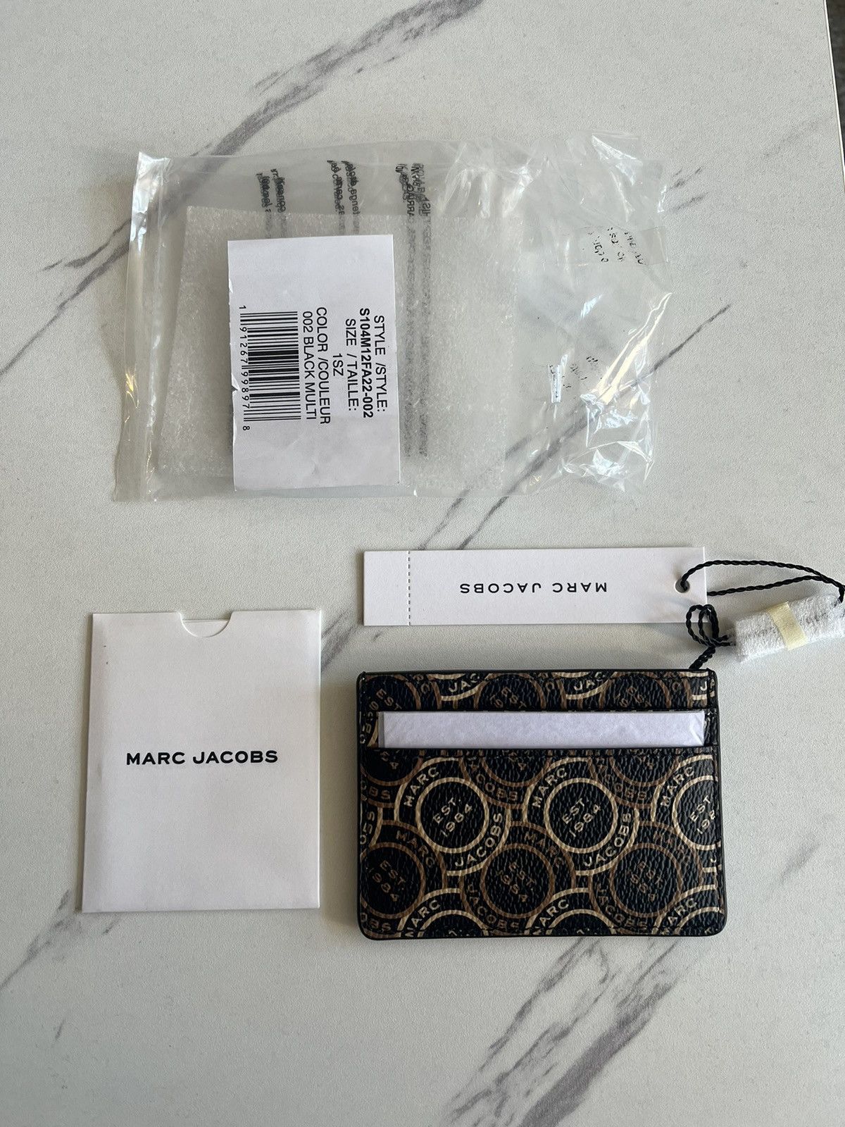 Marc Jacobs Card Holder Wallet with logos Size ONE SIZE - 5 Thumbnail