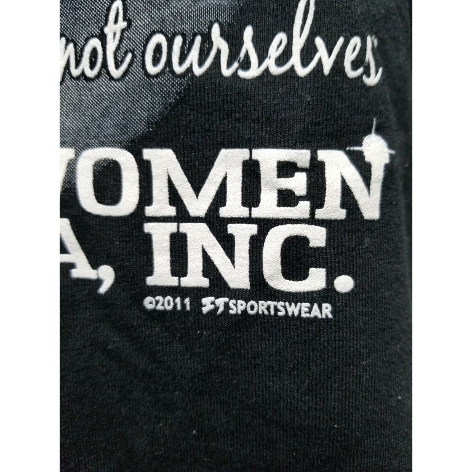 Gildan VINTAGE Gildan T-Shirt Graphic Black 100% Cotton Women of Augusta GA Empowerment XL Men Adult Shirt Size XL / US 12-14 / IT 48-50 - 4 Thumbnail