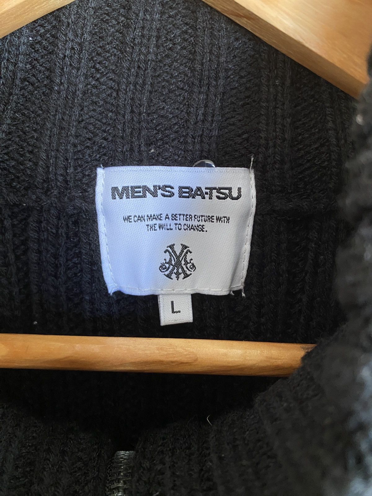 Japanese Brand Rare Vintage Japanese Brand Men-Batsu Four Pocket Knit 2000s Size US L / EU 52-54 / 3 - 5 Thumbnail