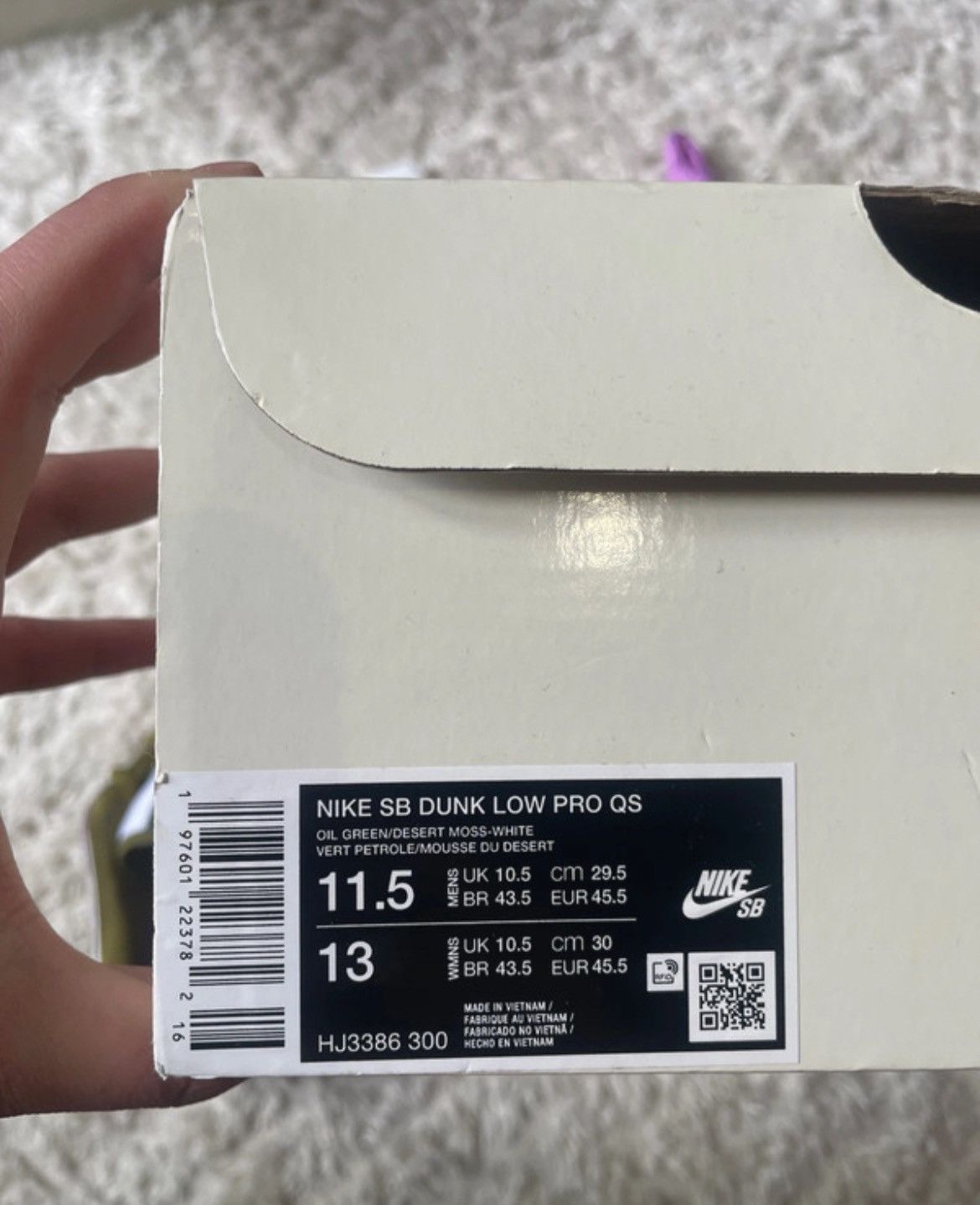 Nike SB Nike sb dunk low Alexis sablone chameleon Size US 11.5 / EU 44-45 - 6 Thumbnail