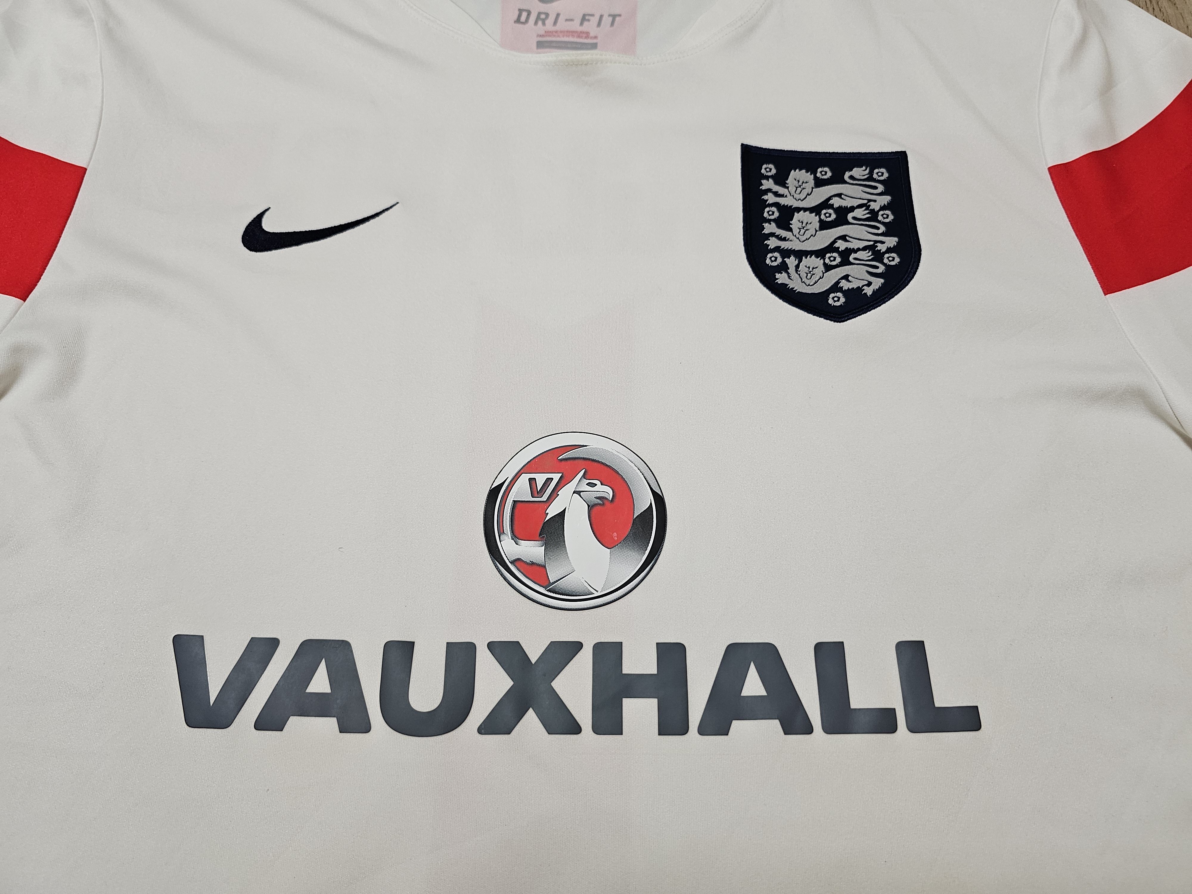 Nike ENGLAND 2014 TRAINING FOOTBALL SHIRT SOCCER JERSEY Size US XL / EU 56 / 4 - 3 Thumbnail