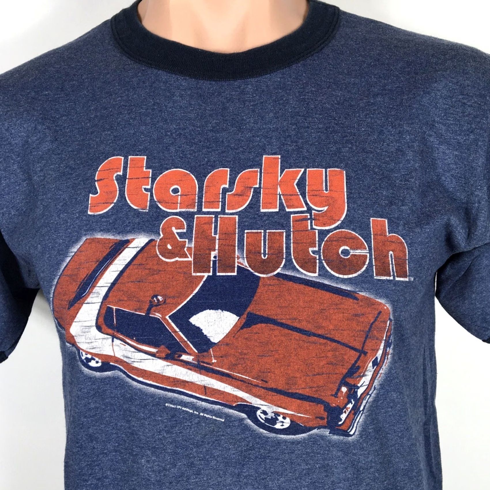 Vintage VINTAGE Thunder Creek California STARSKY & HUTCH M T-Shirt Crew Neck Short Sleeve Mens Blue Graphic Tee 2004 Websites: None? Size US M / EU 48-50 / 2 - 4 Thumbnail