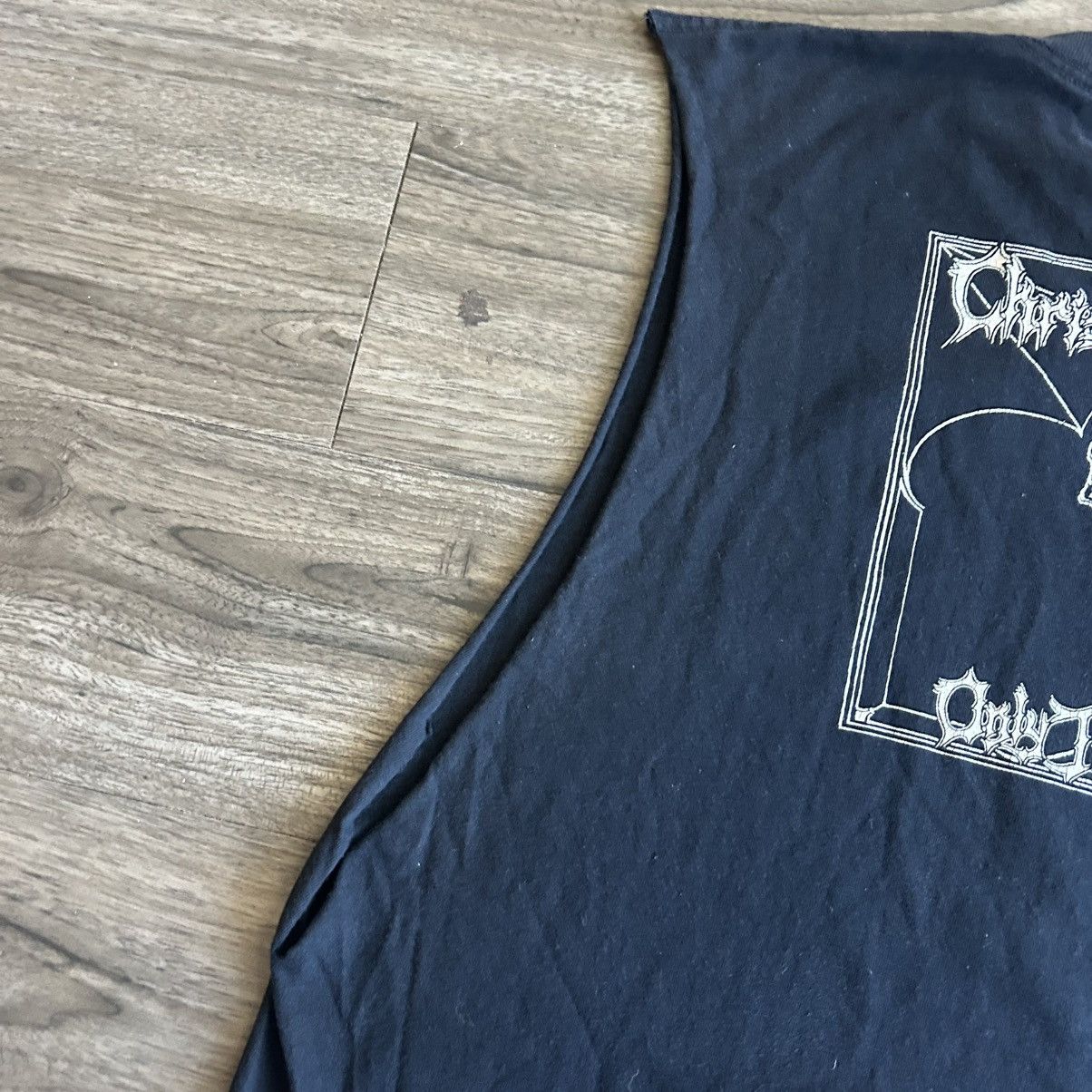 Band Tees 90s Vintage RARE Christian Death Theatre Of Hate Band Tee XL Size US XL / EU 56 / 4 - 10 Thumbnail