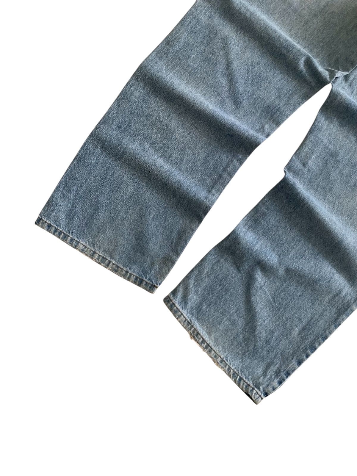 L.L. Bean Vintage LL Bean Natural fit Distressed Faded Jeans Size US 36 / EU 52 - 2 Thumbnail