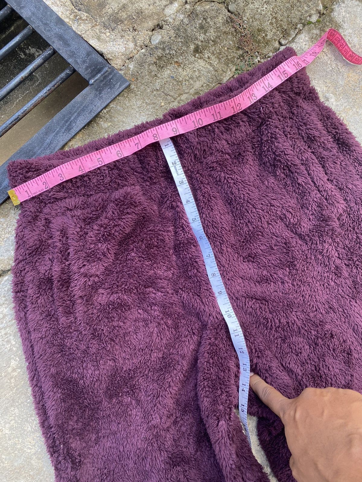 GU × Japanese Brand × Vintage 🔥Accept Binding 🔥 GU Sherpa Fleece Pants Size 33" - 6 Thumbnail