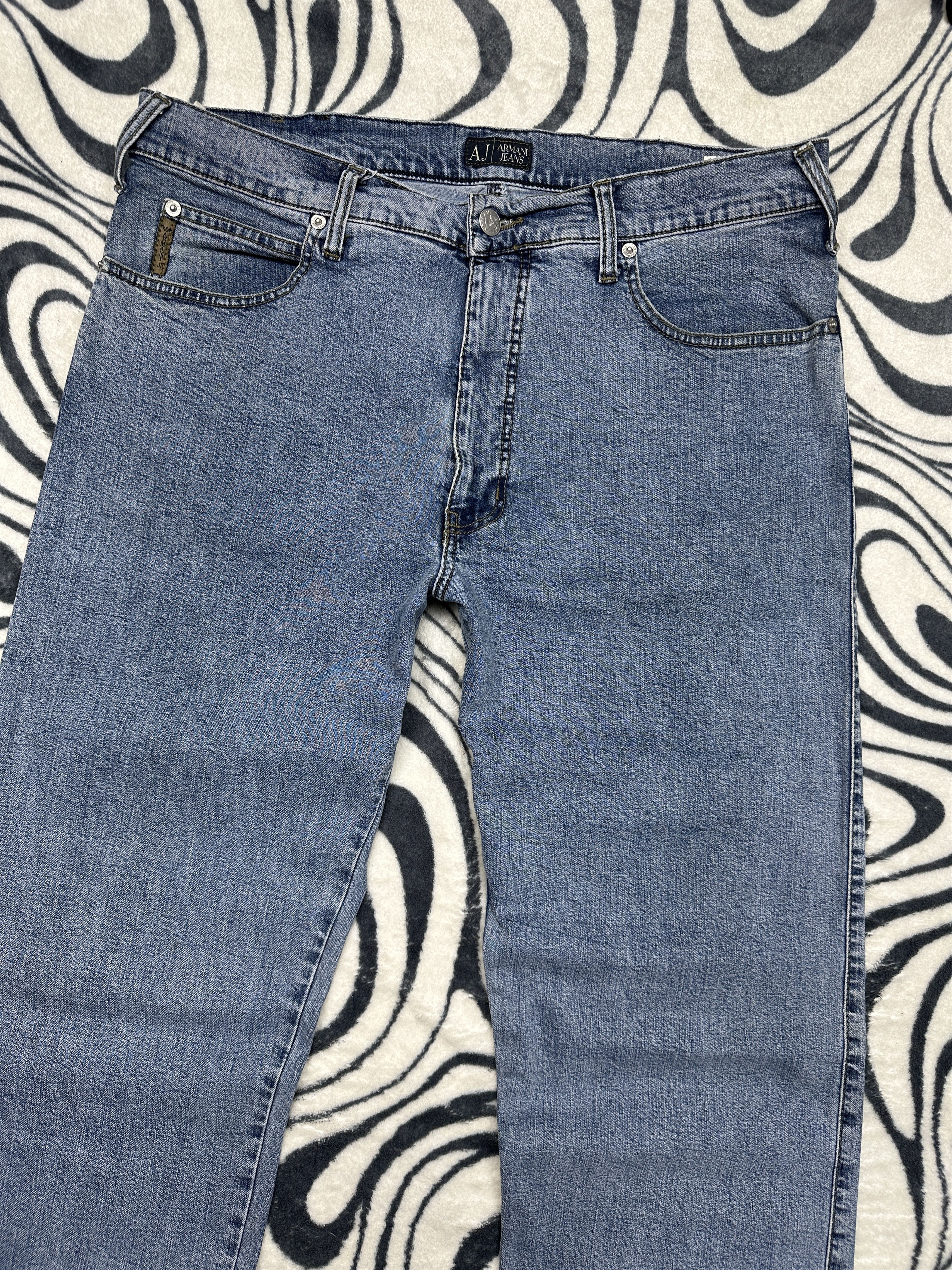 Armani Armani Jeans Vintage Mens Denim Pants Jeans Size US 36 / EU 52 - 5 Thumbnail