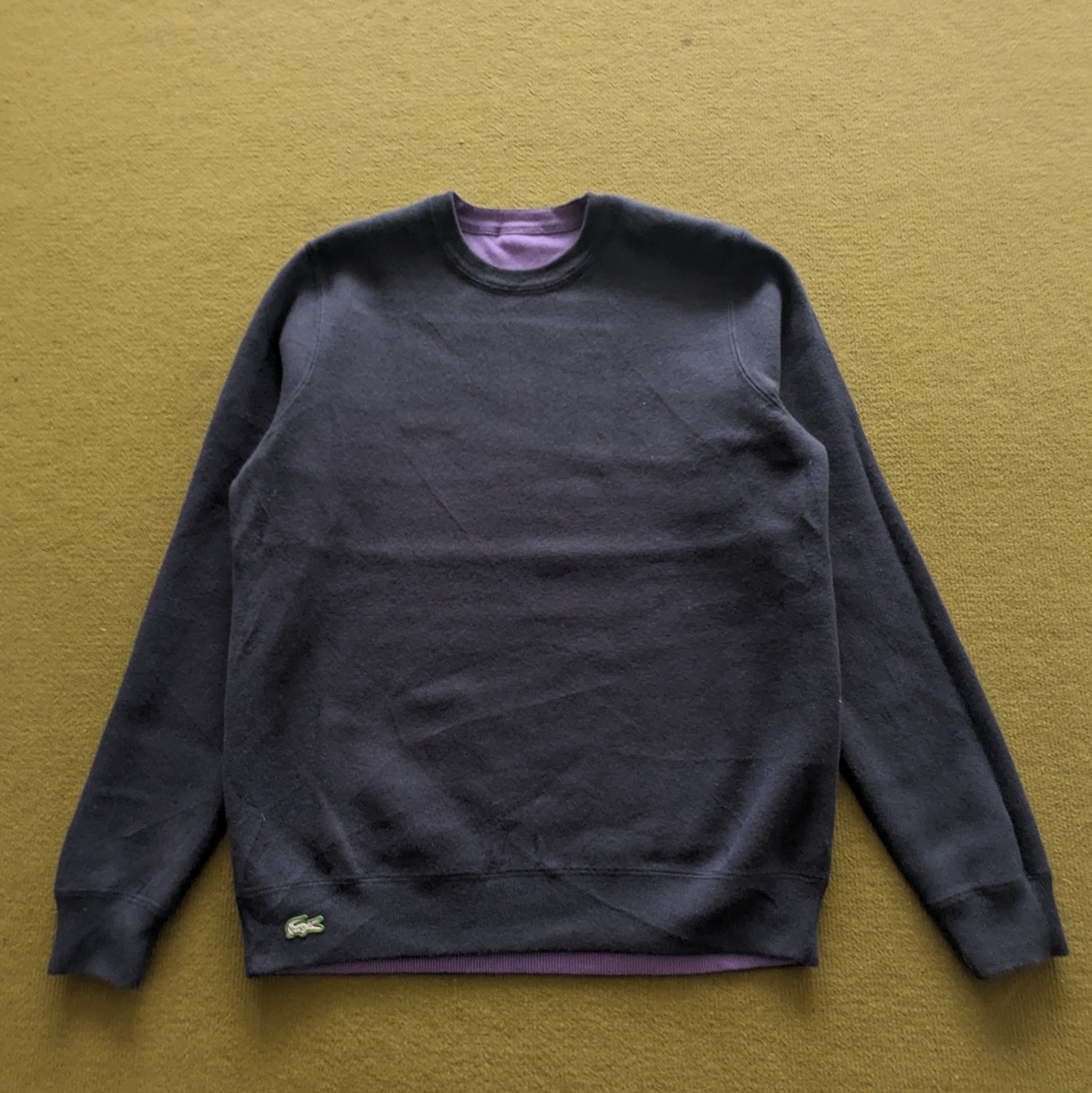 Lacoste Vintage LACOSTE Fashion Brand Reversible Sweatshirt Size US M / EU 48-50 / 2 - 7 Thumbnail