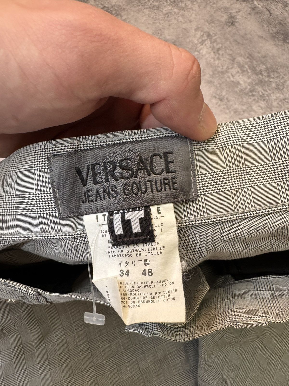 Versace × Versace Jeans Couture × Vintage Vintage Versace Jeans Couture Pants Size US 34 / EU 50 - 4 Thumbnail