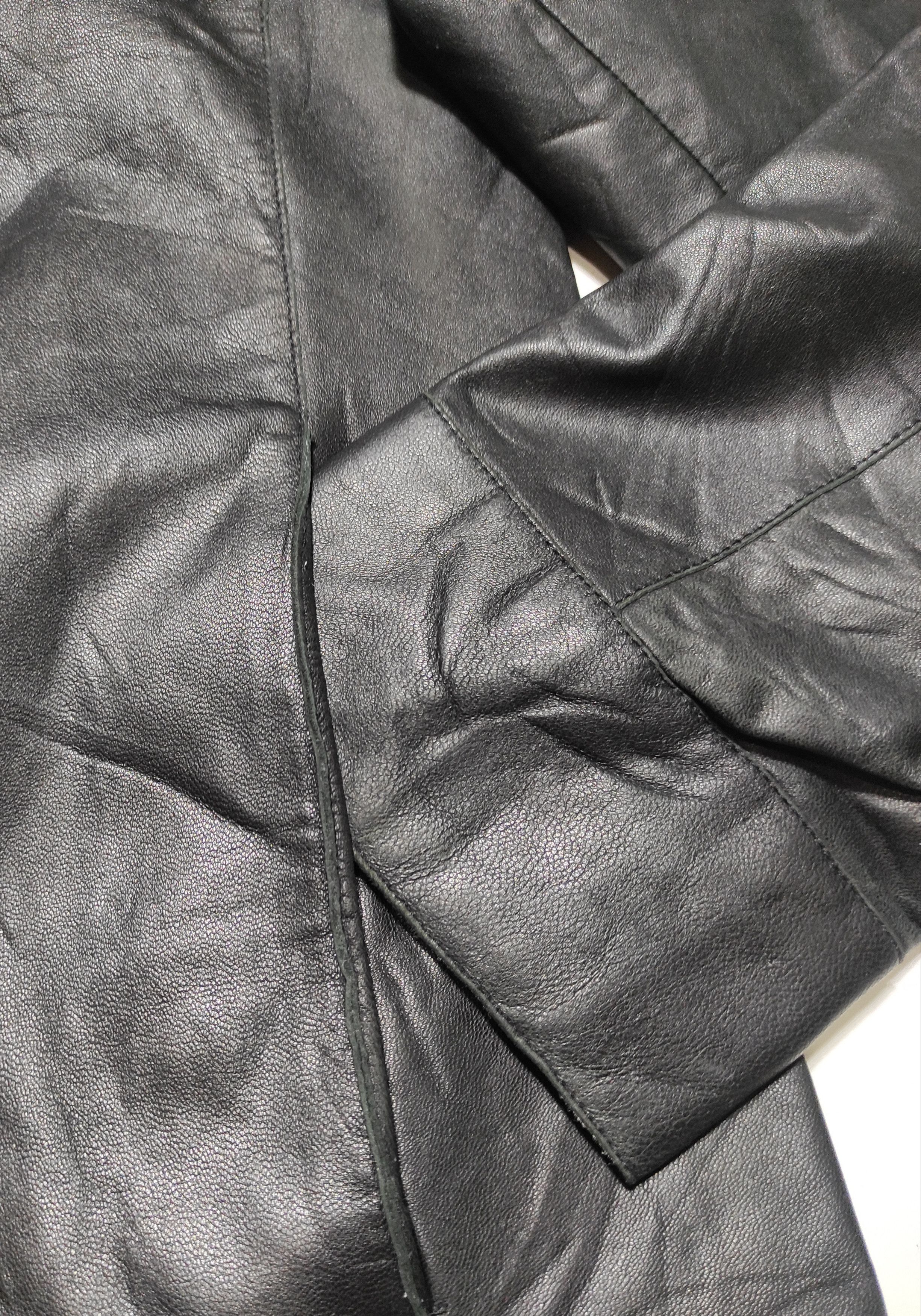 Armani Armani Collezioni Leather Classical Jacket Size US L / EU 52-54 / 3 - 20 Thumbnail
