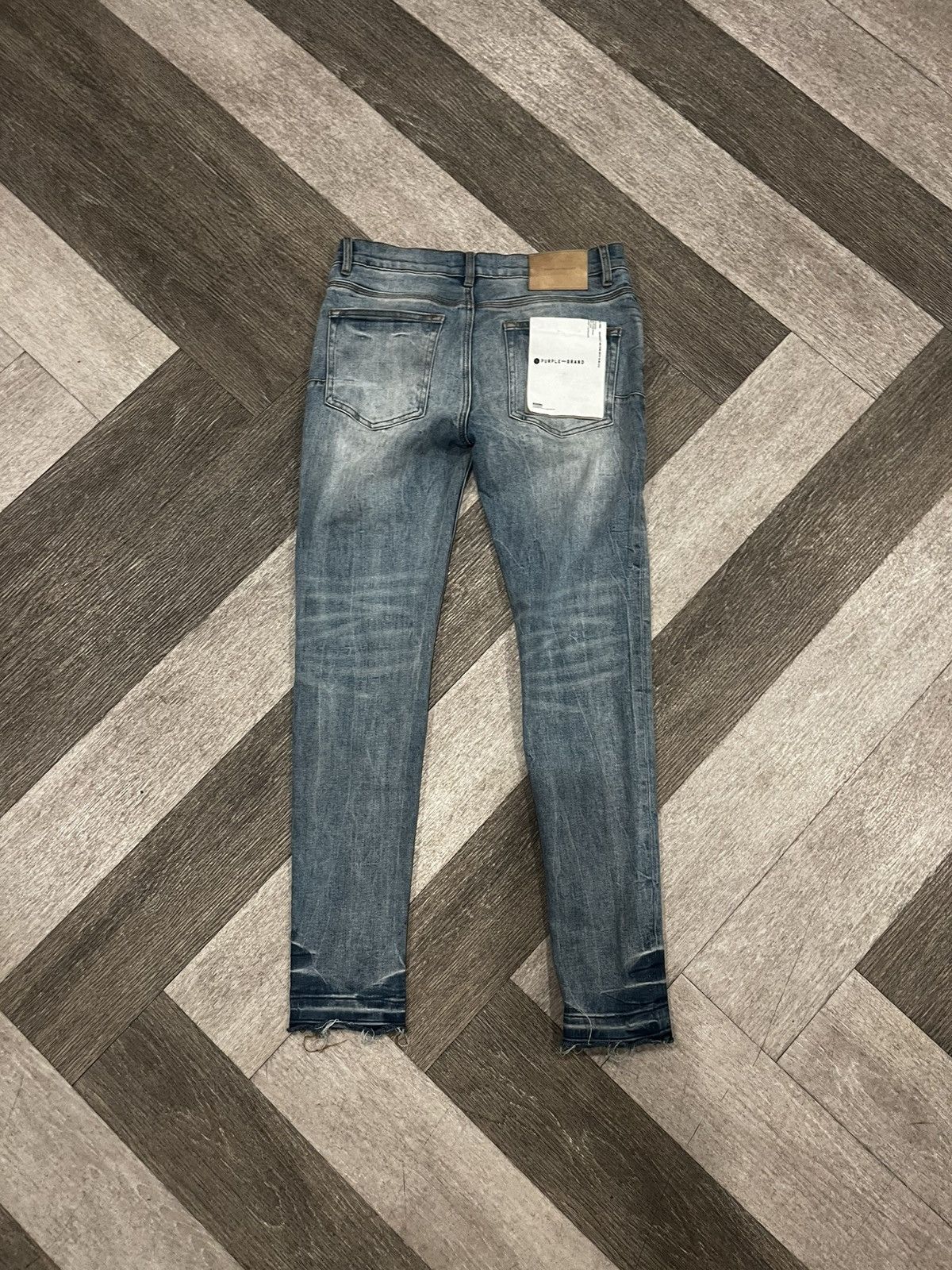 Purple Brand Blue Purple Jeans Size US 30 / EU 46 - 5 Thumbnail