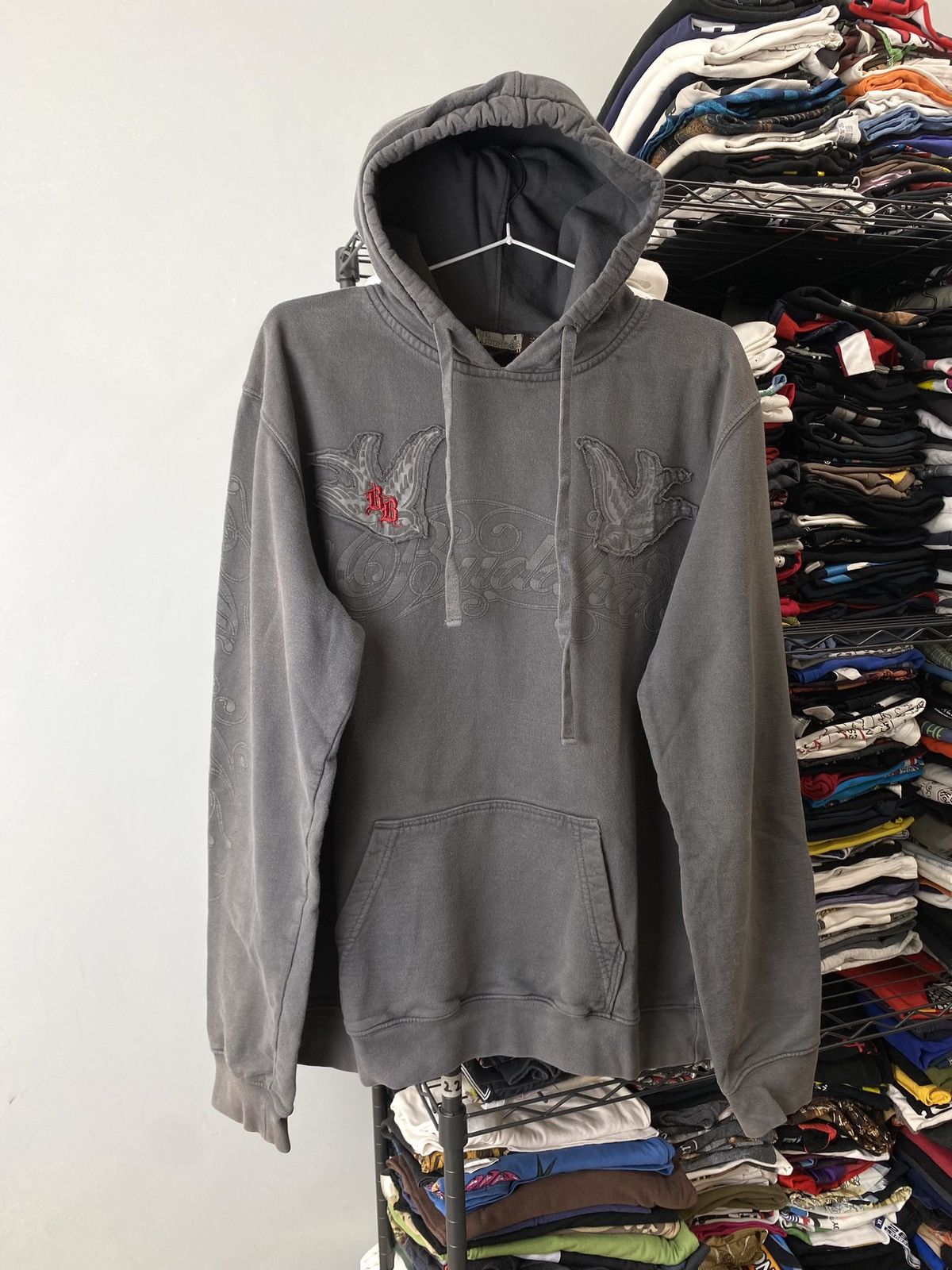 Ed Hardy Vintage Big Buddha Jeans Hoodie Ed Hardy Style Size US XL / EU 56 / 4 - 1 Thumbnail