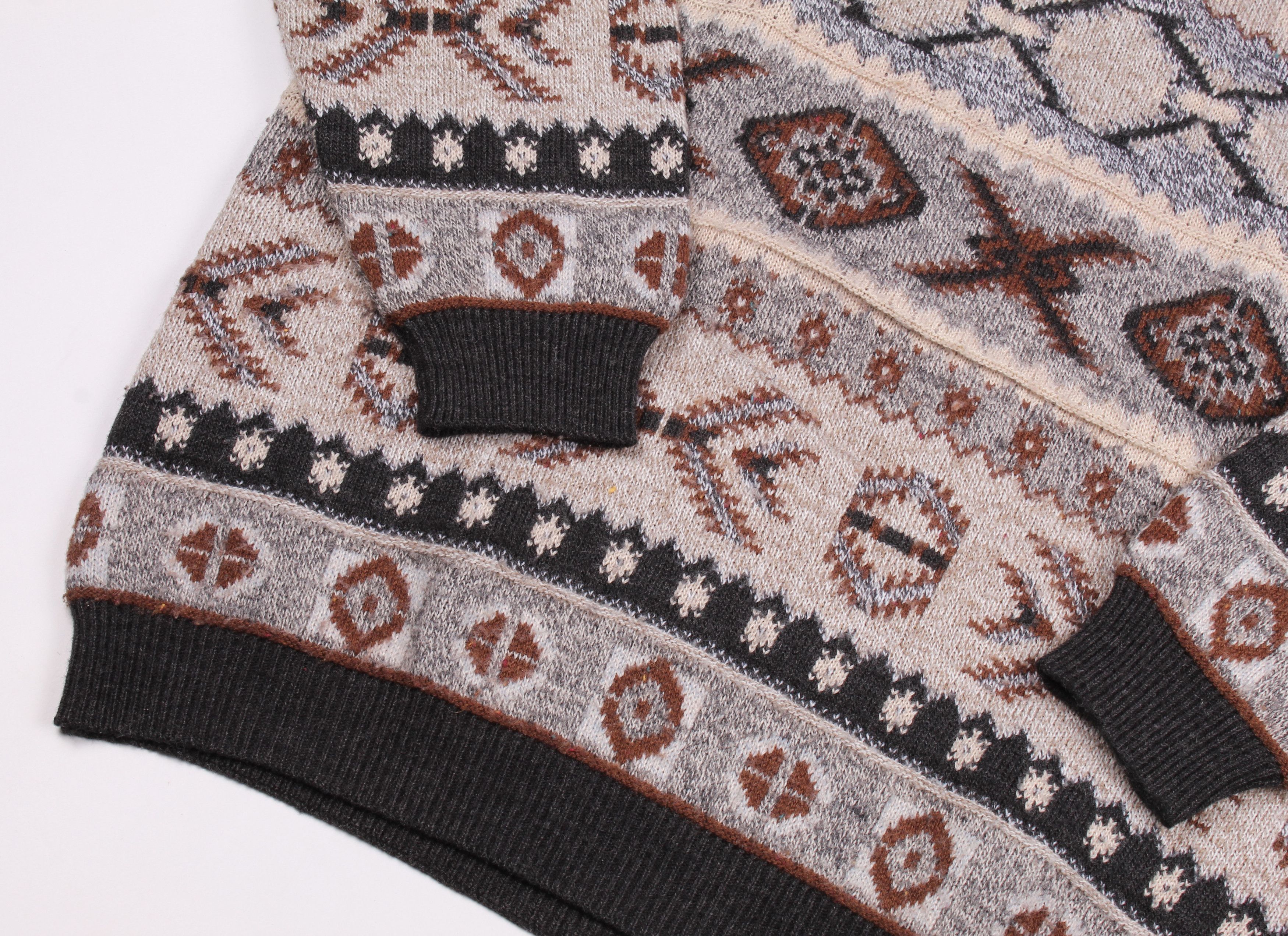 Vintage Vintage Canda 90's Knitted Wool Blend Sweater Jumper Size US XL / EU 56 / 4 - 3 Thumbnail