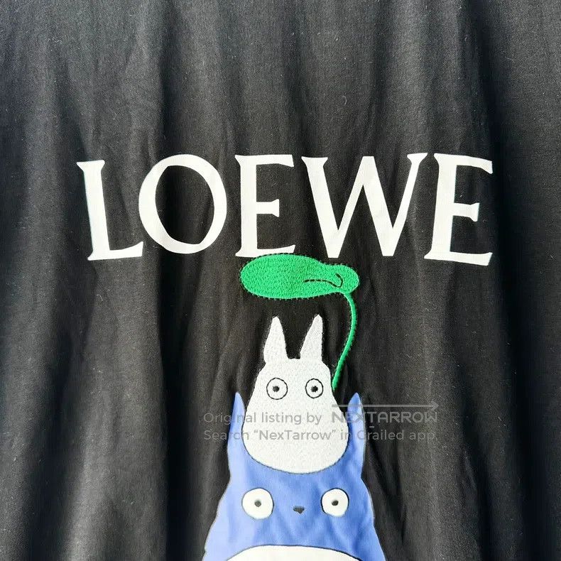 Loewe Loewe Black T-shirt Size M / US 6-8 / IT 42-44 - 6 Thumbnail