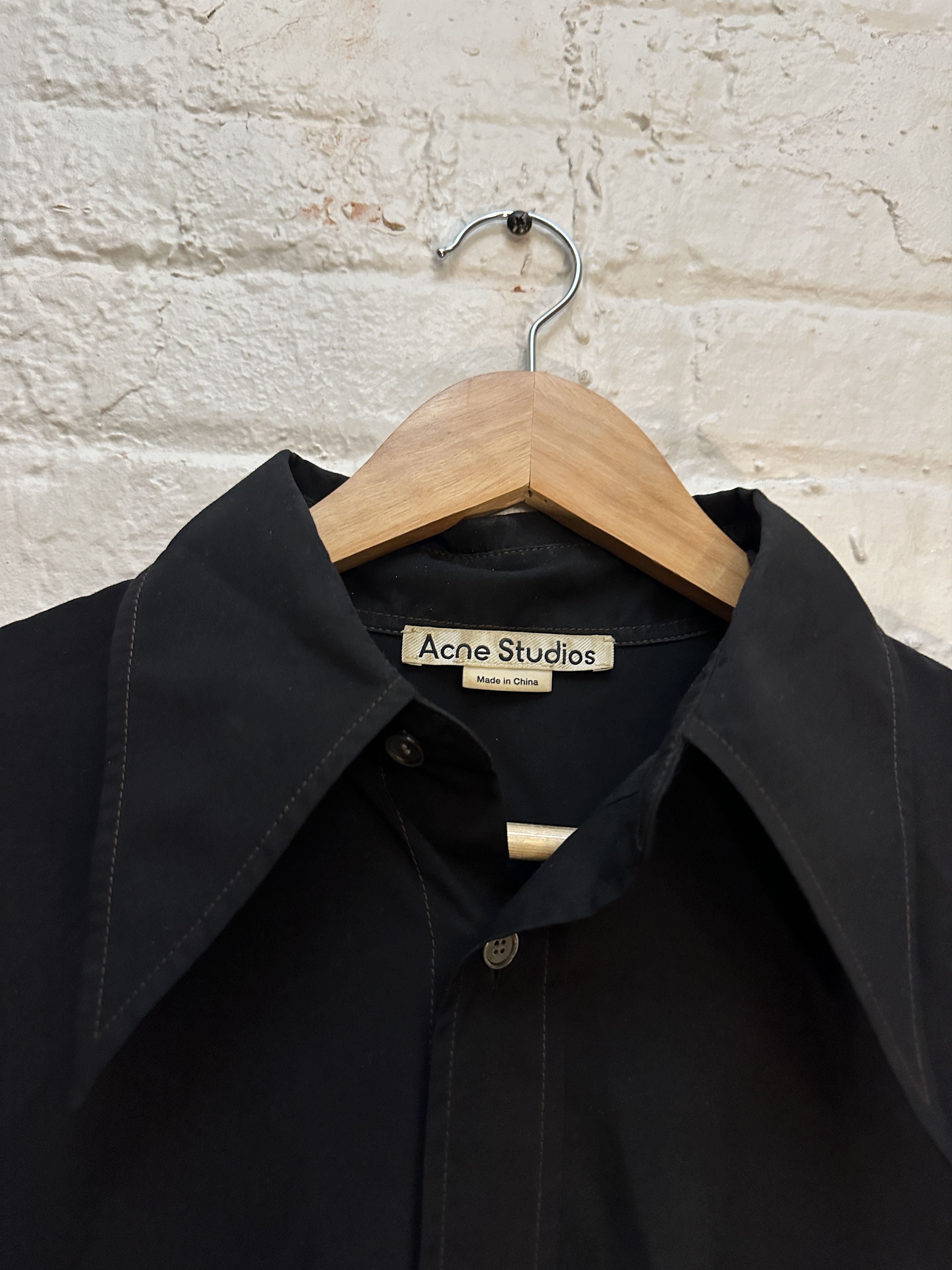 Acne Studios Acne Studios Oversized Button Up Shirt Size US XXL / EU 58 / 5 - 2 Thumbnail