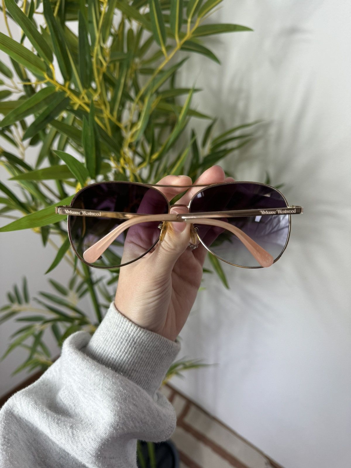 Vivienne Westwood VIVIENNE WESTWOOD VINTAGE PURPLE SUNGLASSES Size ONE SIZE - 5 Thumbnail