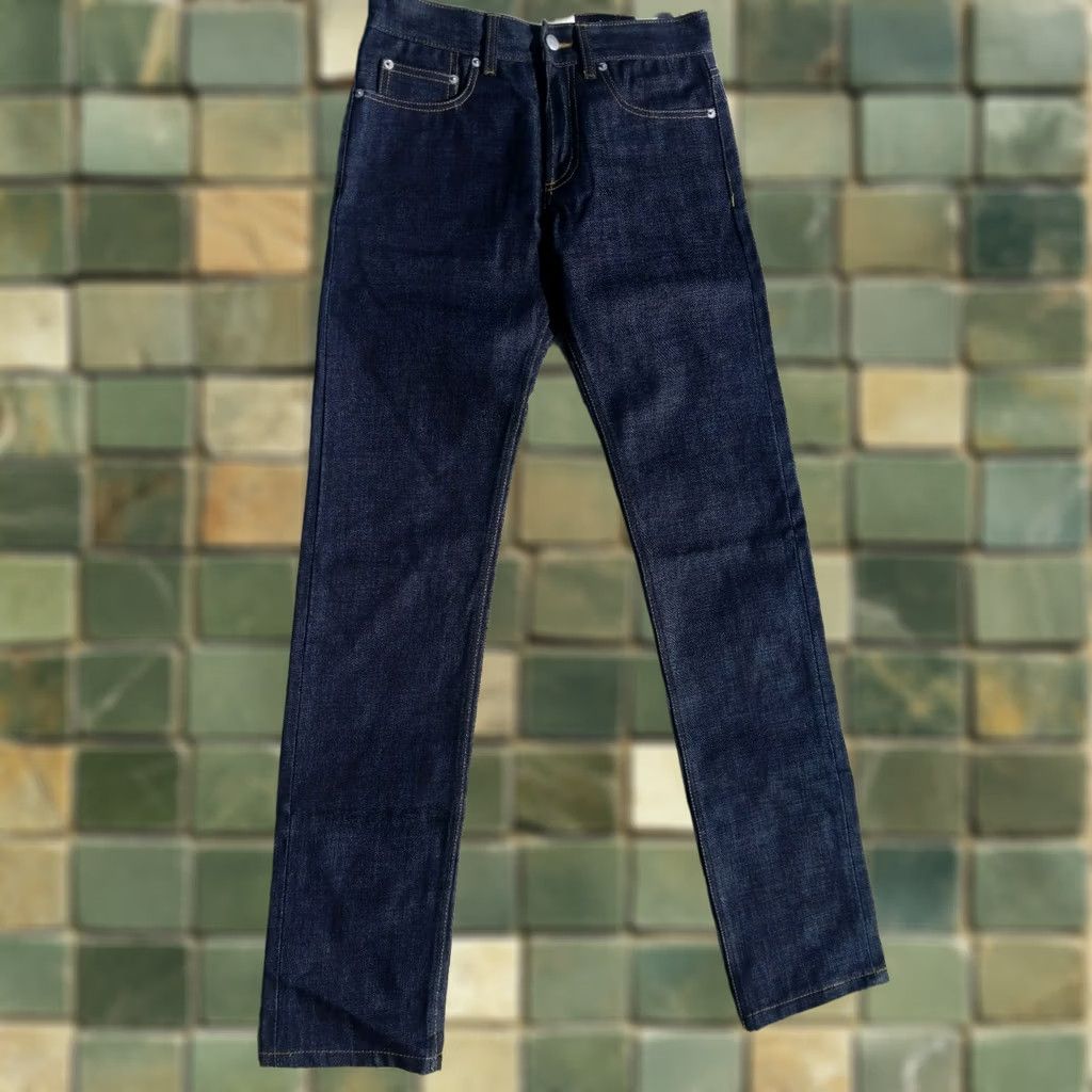Denime COAT OF ARMS JEANS Denim Selvedge 28x36 Blue Brooklyn Lower East Side 100% Cotton Button Fly Regular Mens” Size US 28 / EU 44 - 1 Thumbnail