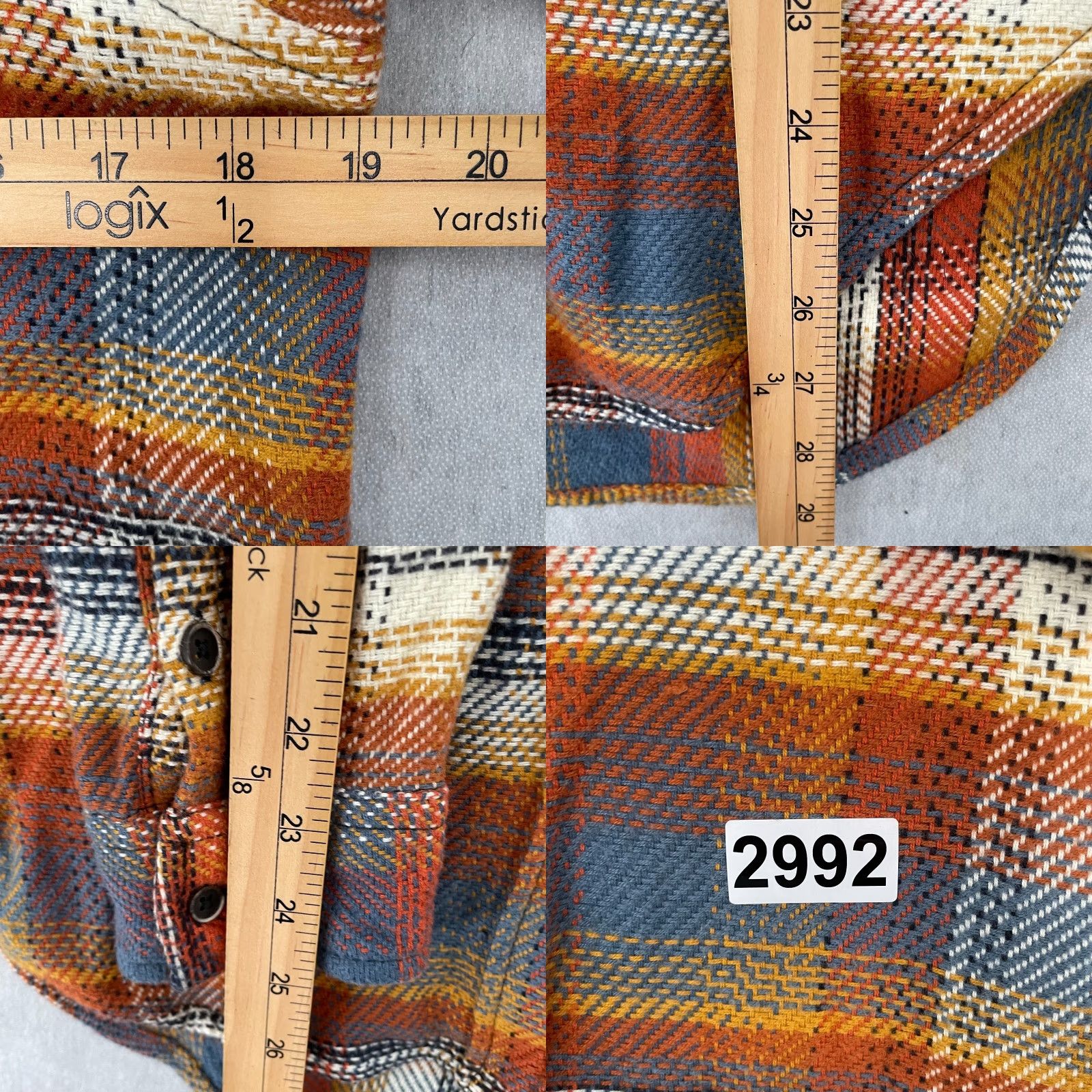 KAVU VINTAGE KAVU Jess Shirt Womens XS Autumn Light Button Up Hooded Ladies XS (A) Size XS / US 0-2 / IT 36-38 - 8 Thumbnail