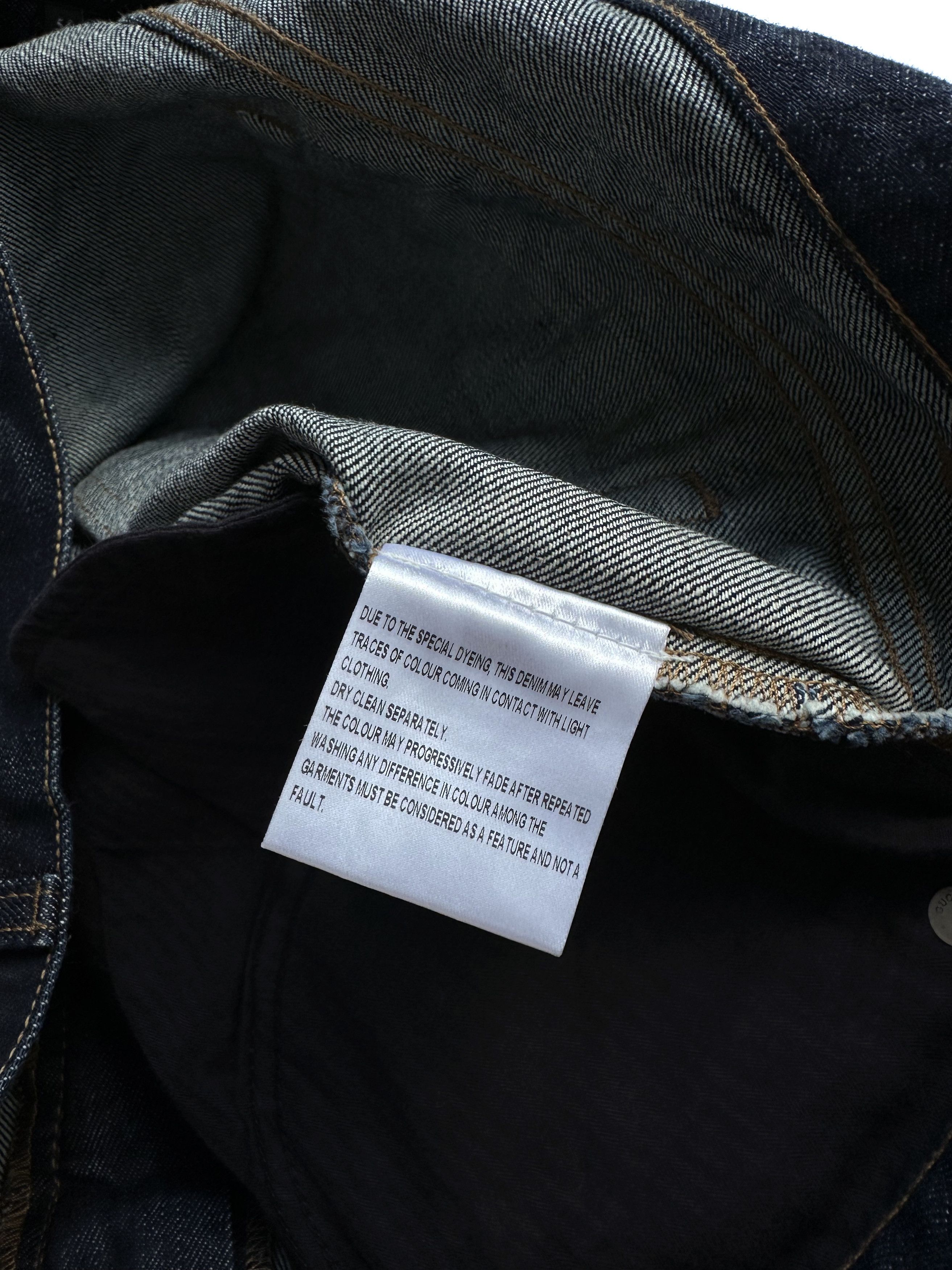Gucci Gucci dark navy soft denim jeans Size US 38 / EU 54 - 11 Thumbnail