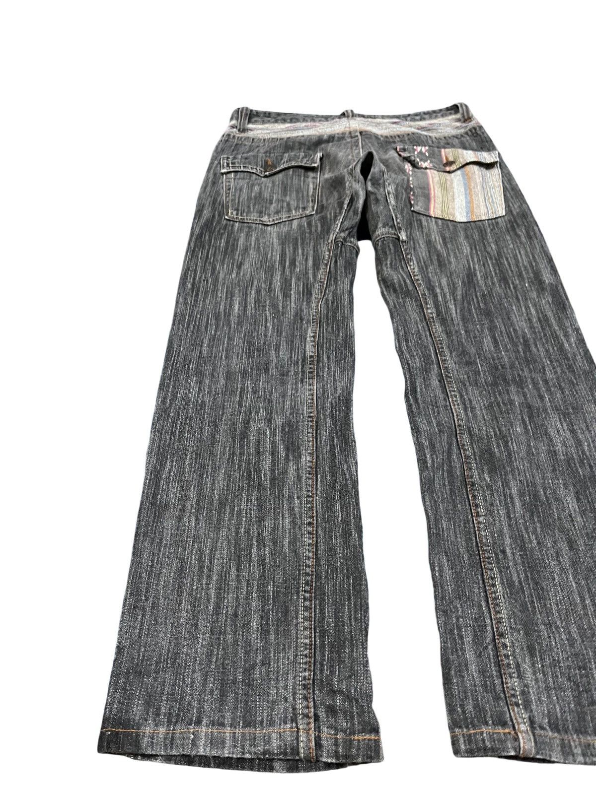 Converse Vintage Japanese Brand Y2K Unique Design Pocket Denim Size US 33 - 14 Thumbnail
