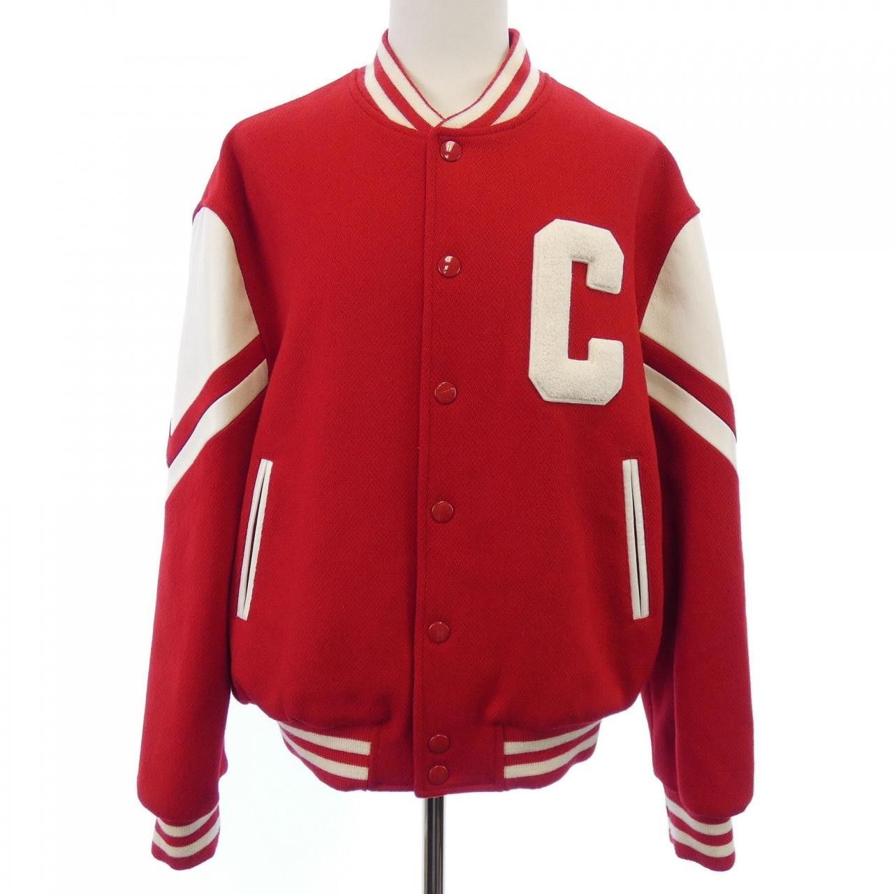 Celine Celine Celine Jackson Teddy Jacket Stadium Jacket Others Outerwear 2V58N896C DUTY FREE for USA Size ONE SIZE - 1 Thumbnail