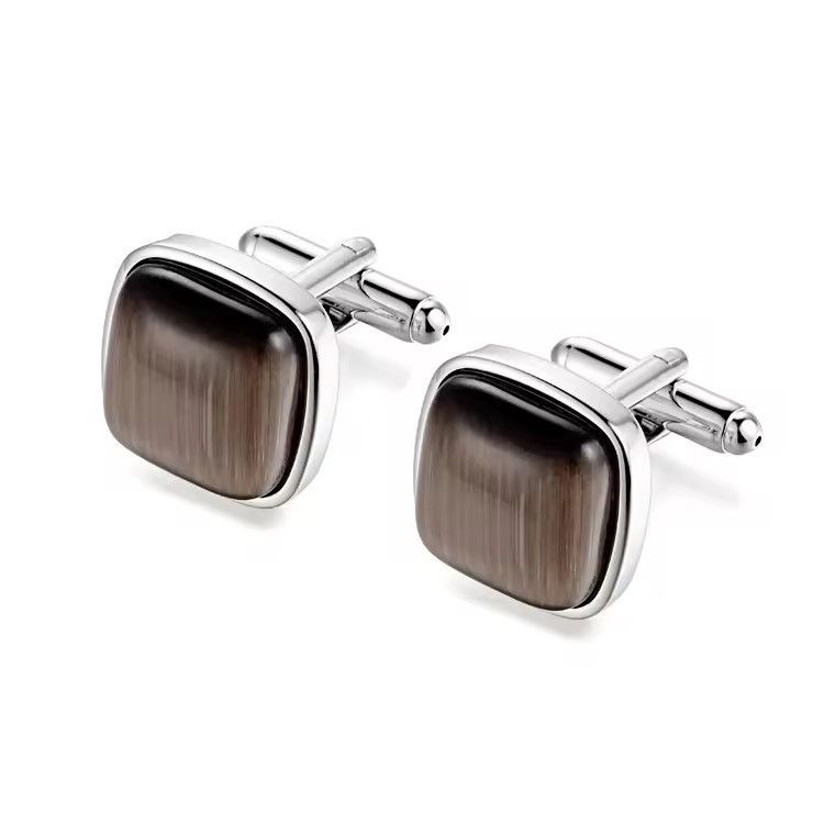 Jewelry SQUARE Cufflinks For Men Size ONE SIZE - 5 Thumbnail
