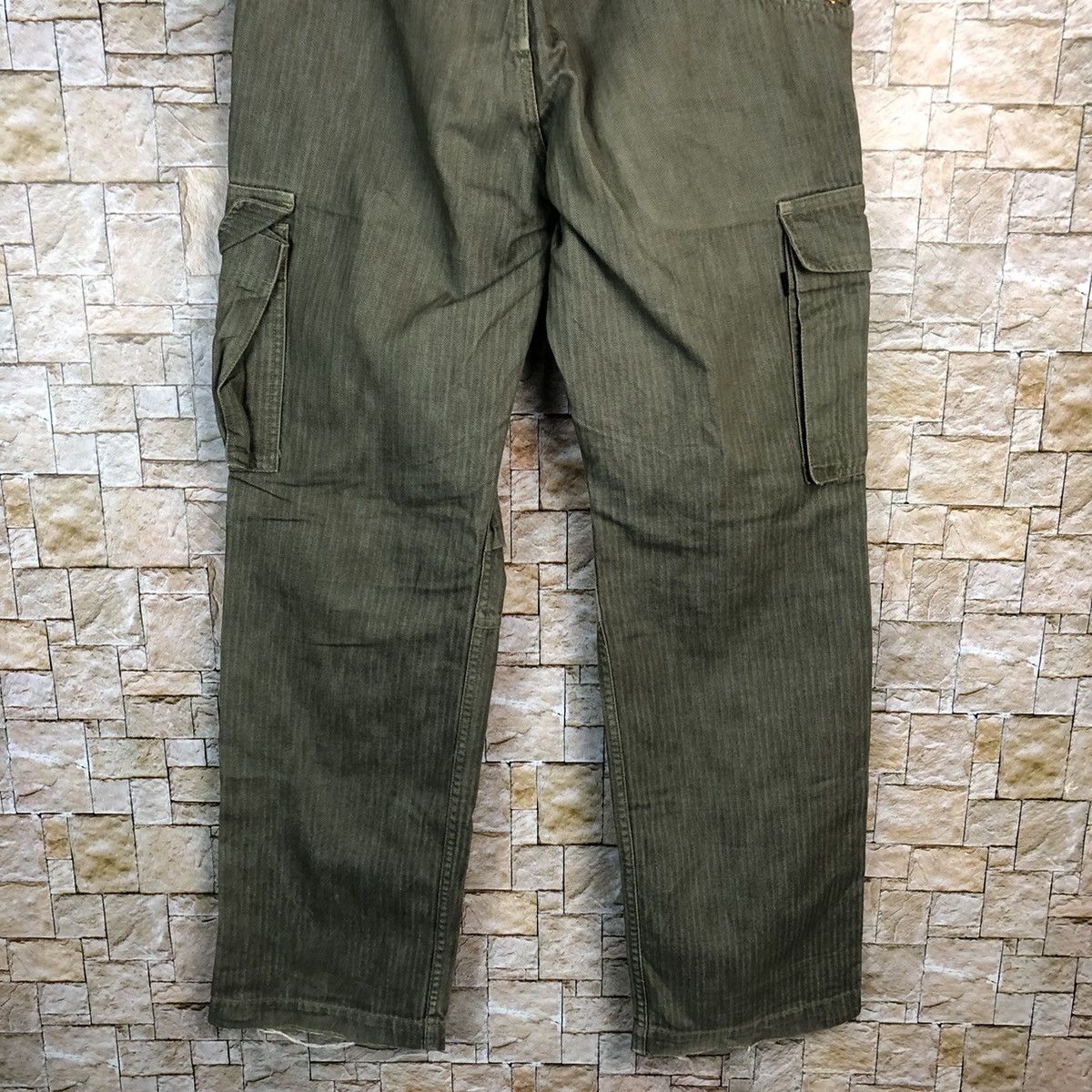 If Six Was Nine Nine Blocks faded utility Cargo Multipocket Pants #A813 Size US 32 / EU 48 - 18 Thumbnail
