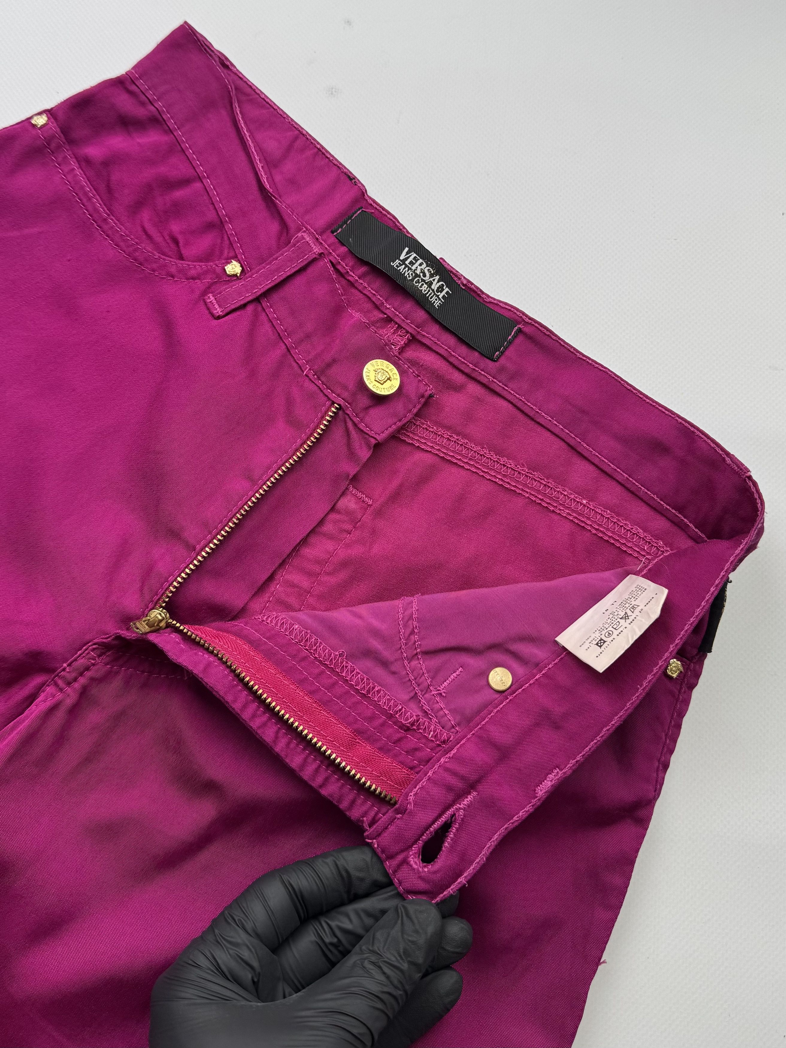 Versace Jeans Couture Versace Jeans Couture Vintage Pants (145) Size 27" / US 4 / IT 40 - 8 Thumbnail