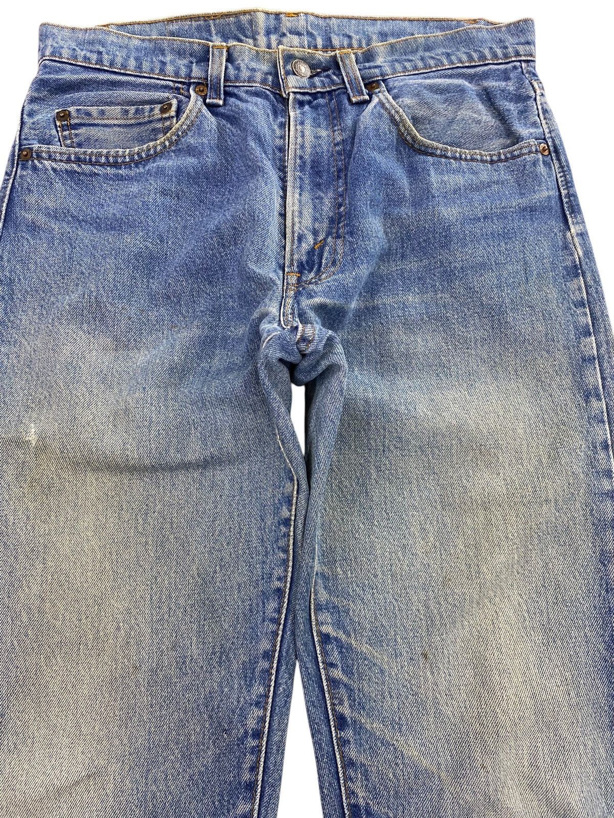 Levi's Levi’s Blue Faded Wash Straight Cut Style Jeans Size US 31 - 2 Thumbnail