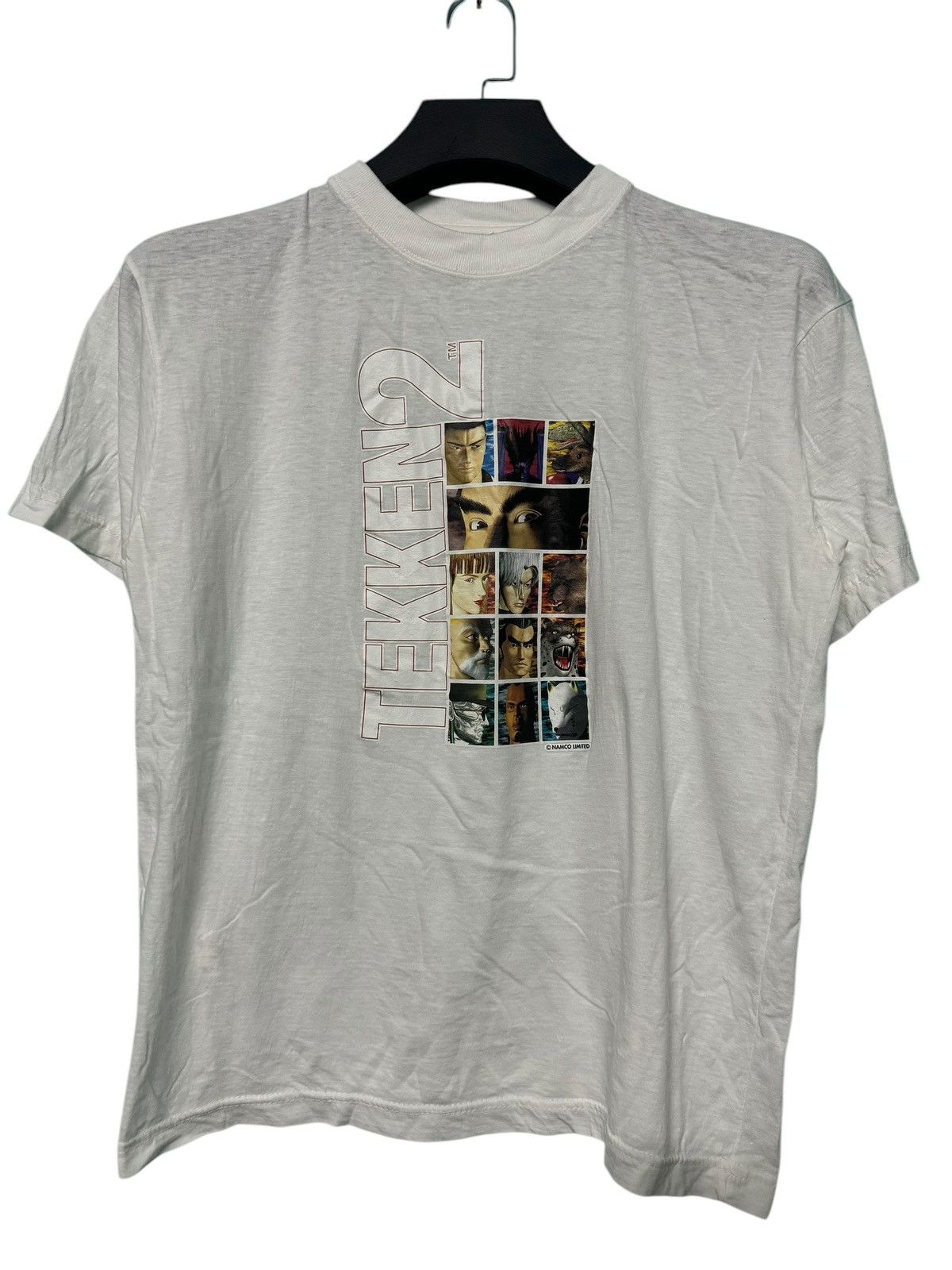 Japanese Brand 💥VINTAGE ARCADE GAMES TEKKEN 2 ALL CHARACTER NAMCO LIMITED Size US M / EU 48-50 / 2 - 1 Thumbnail