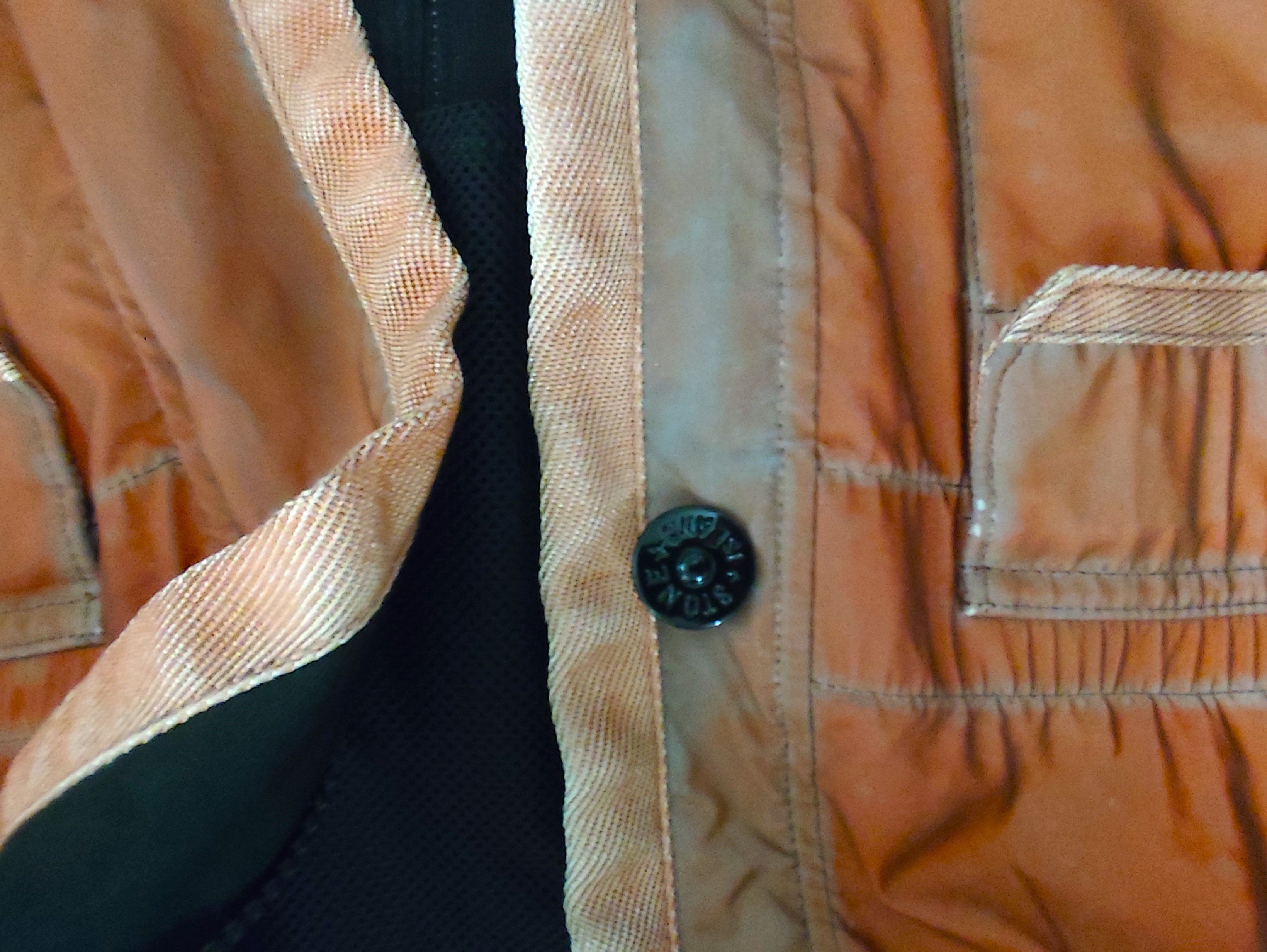 Stone Island Rare Red/Orange "Liquid Reflective" Jacket - Size: M - SS12 Size US M / EU 48-50 / 2 - 24 Thumbnail