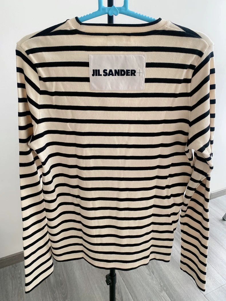 Jil Sander Jil Sander striped T-shirt Size L / US 10 / IT 46 - 3 Thumbnail