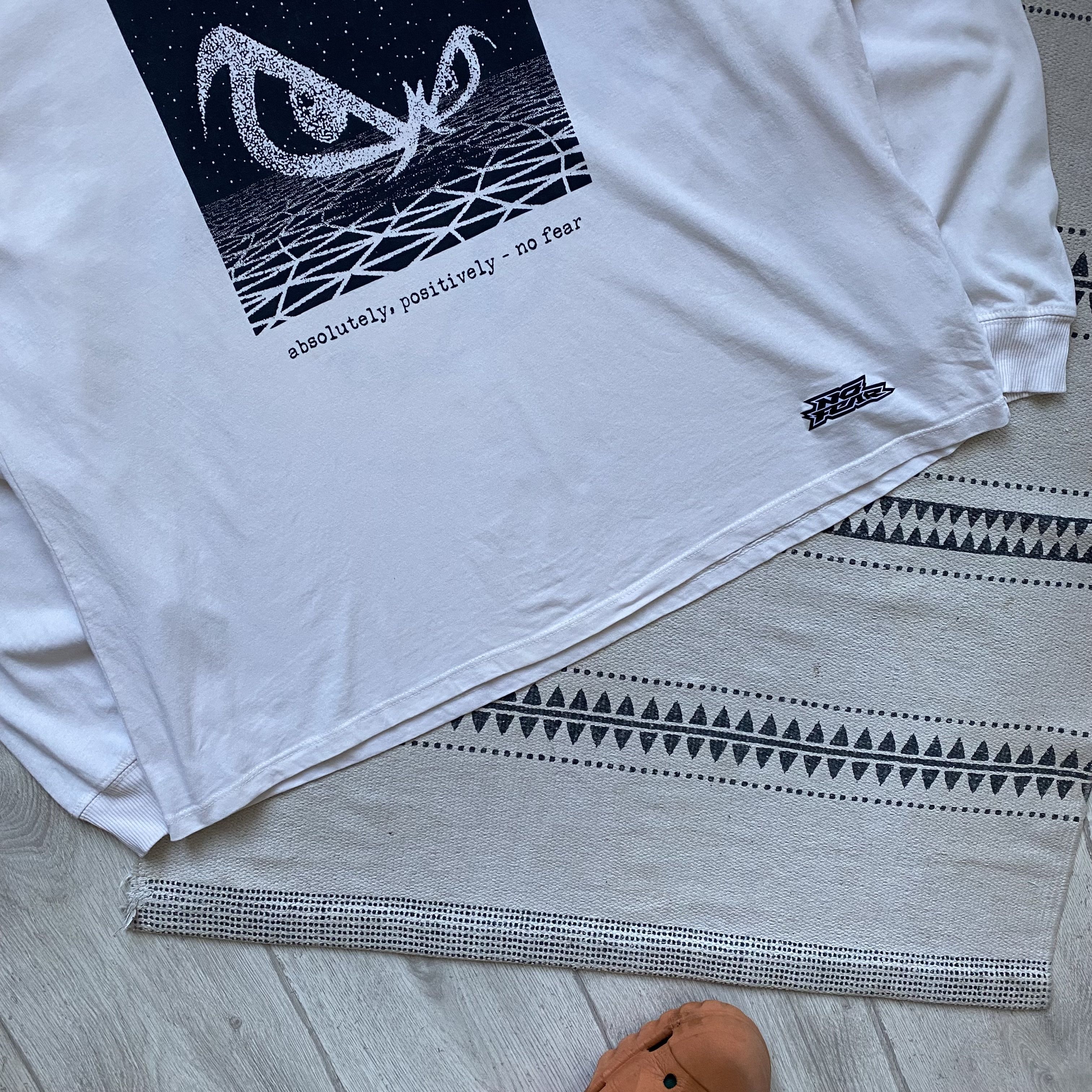 No Fear 🖤 NO FEAR big logo longsleeve t-shirt oversized Skater Size US L / EU 52-54 / 3 - 4 Thumbnail