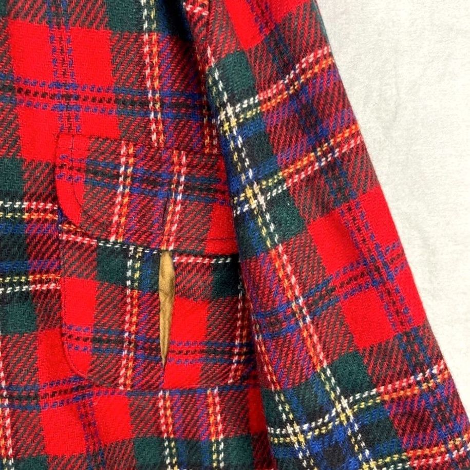 Pendleton VINTAGE Pendleton Lobo Shooting Shirt Mens Large Red Tartan Flannel Button Up Size US L / EU 52-54 / 3 - 4 Thumbnail