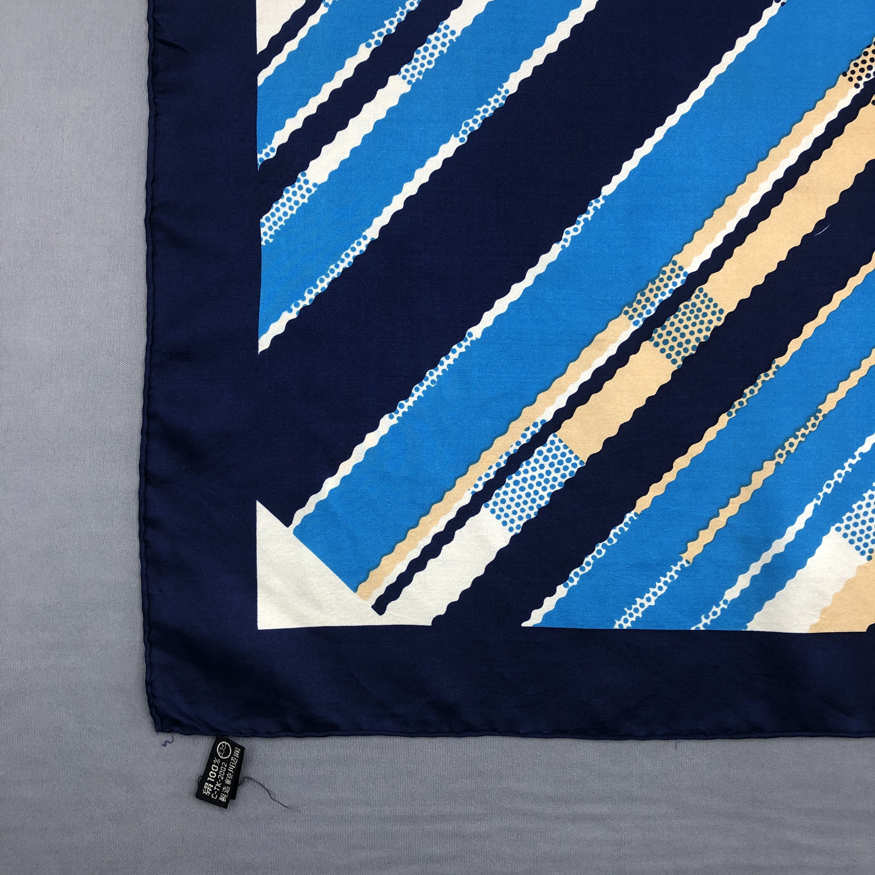 Other × Vintage Vintage Roland Munnier SILK Scarf Twill Stole Wraps Scarves Size ONE SIZE - 6 Thumbnail