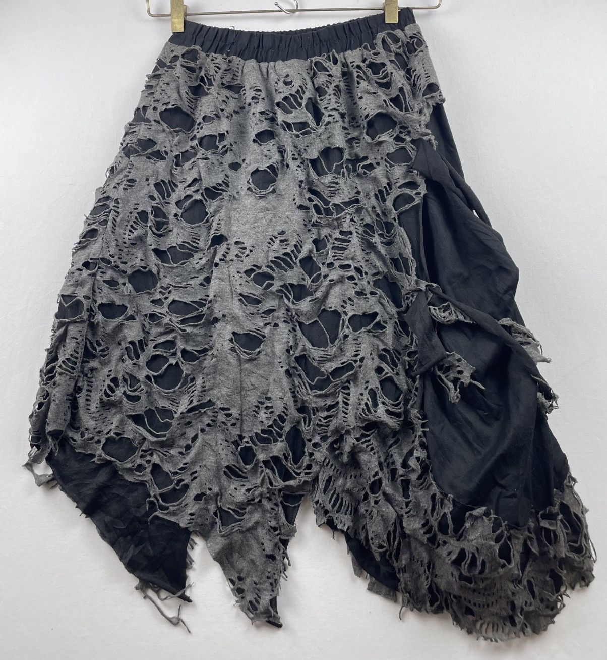 Other Devil Fashion Tattered Gothic Skirt Creepy Nightshade Model Size 24" / US 00 / IT 34 - 2 Thumbnail