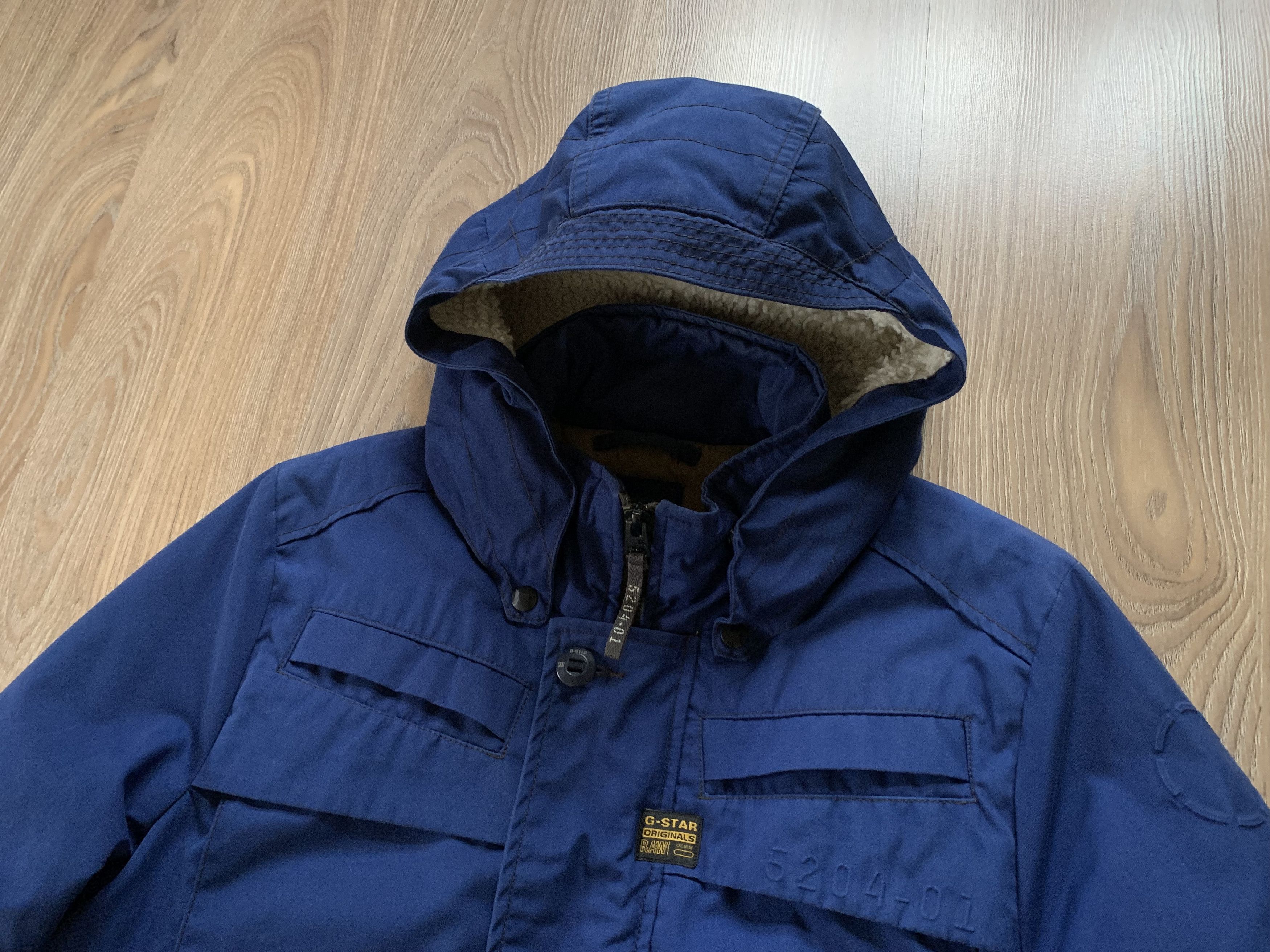 G-Star G Star Raw Blue Welder Hooded Jacket Size US L / EU 52-54 / 3 - 5 Thumbnail