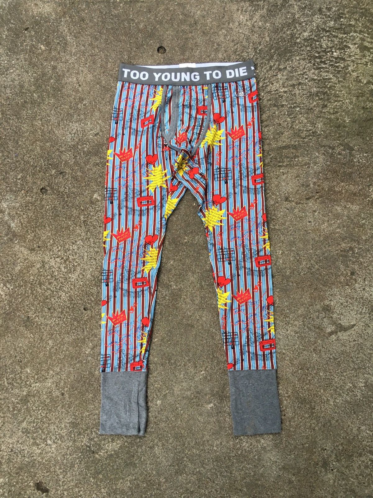 Vivienne Westwood VIVIENNE WESTWOOD LEGGINGS Size 28" / US 6 / IT 42 - 2 Thumbnail