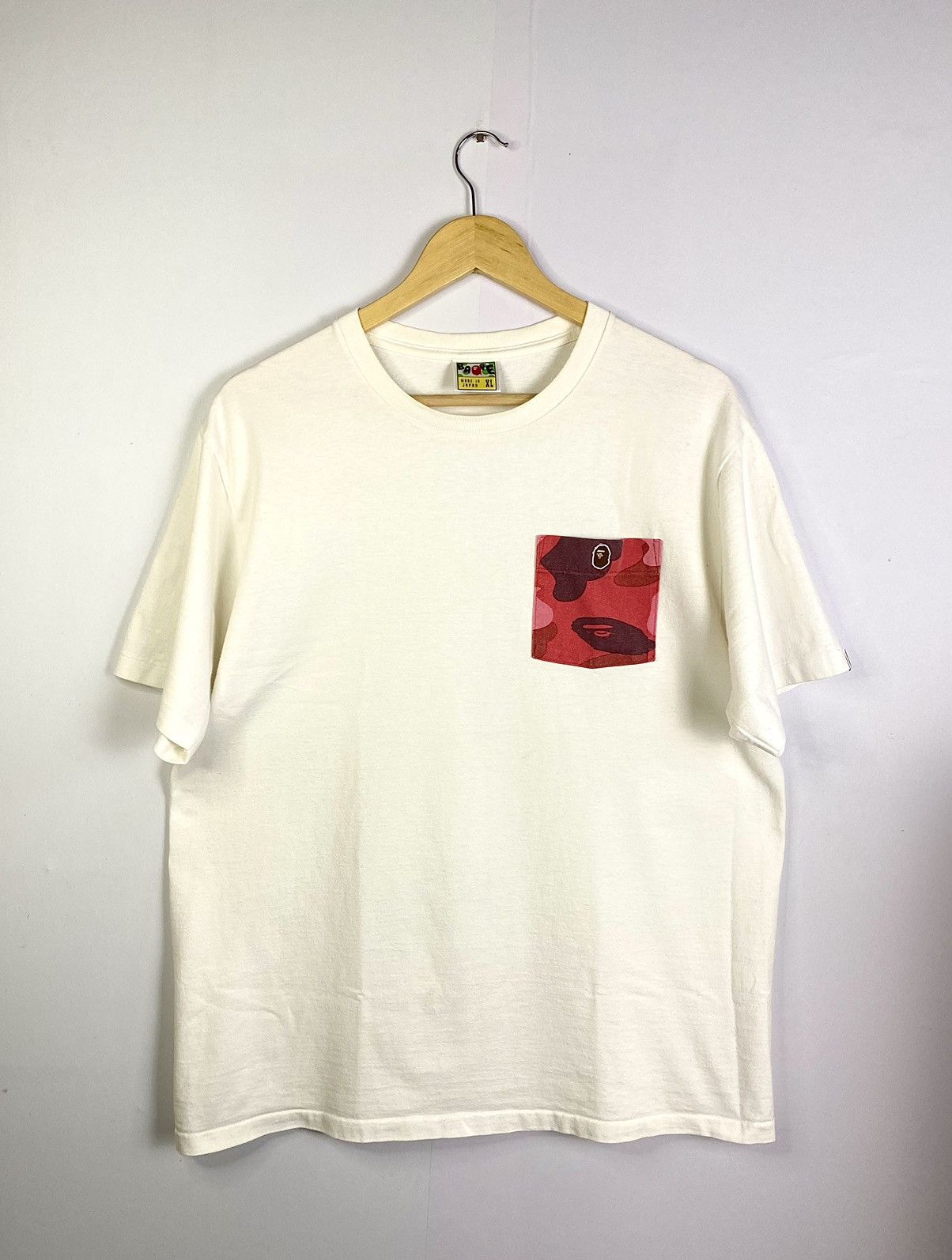 Bape BAPE POCKET TEE CAMO Size US XL / EU 56 / 4 - 2 Thumbnail