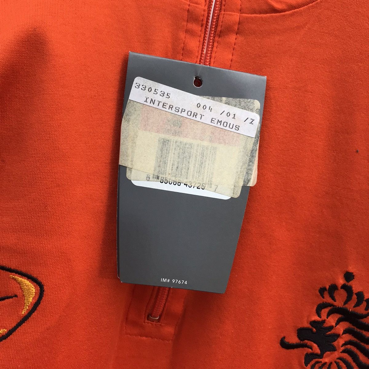 Nike × Vintage Vtg 90s Nike The Netherlands training polo jersey NWT Sz L Size US L / EU 52-54 / 3 - 6 Thumbnail