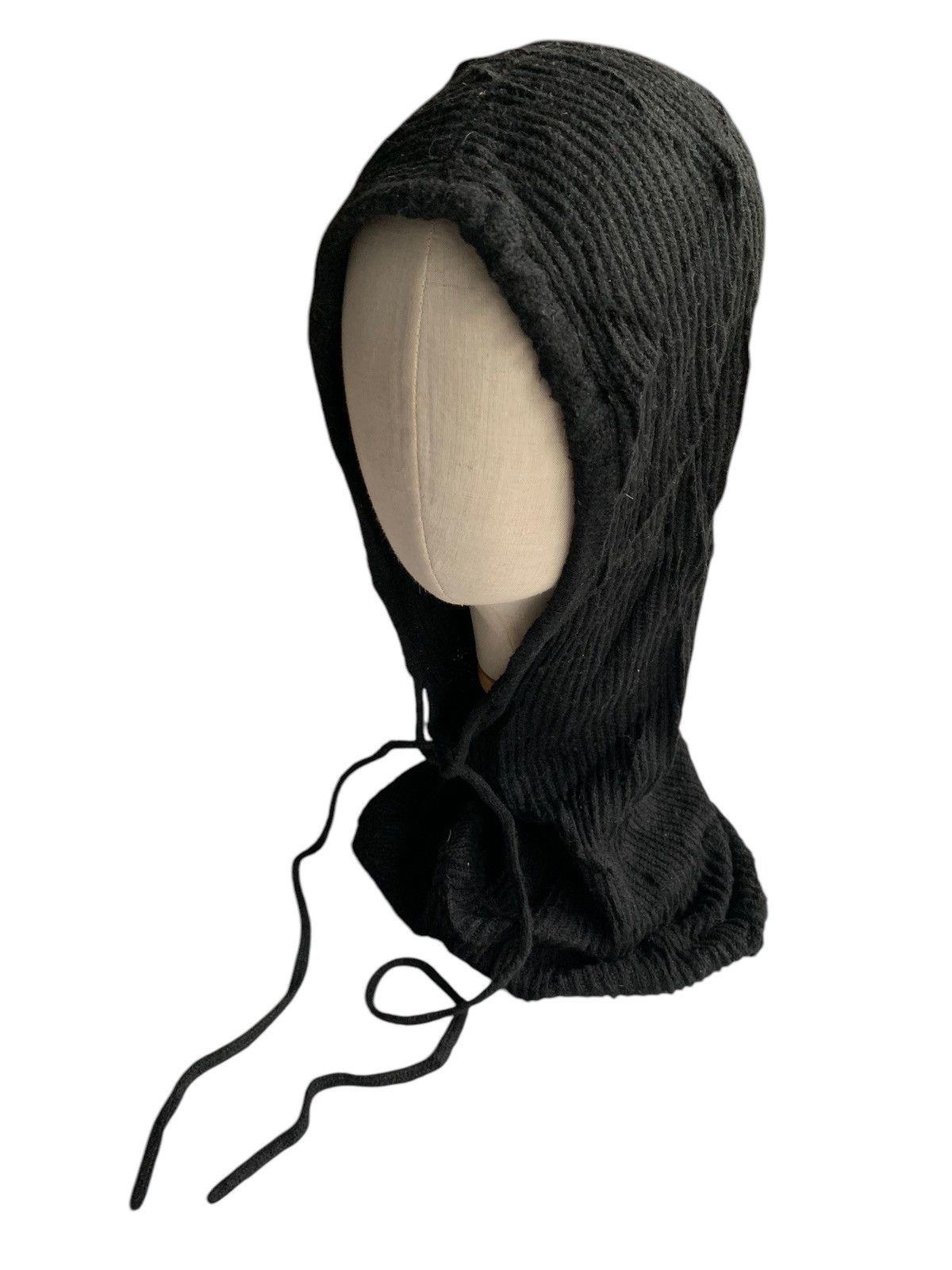 Japanese Brand × Kapital × Vintage Knitted Hoodie Balaclava Winter Sessions Streetwear Hats Size ONE SIZE - 1 Thumbnail