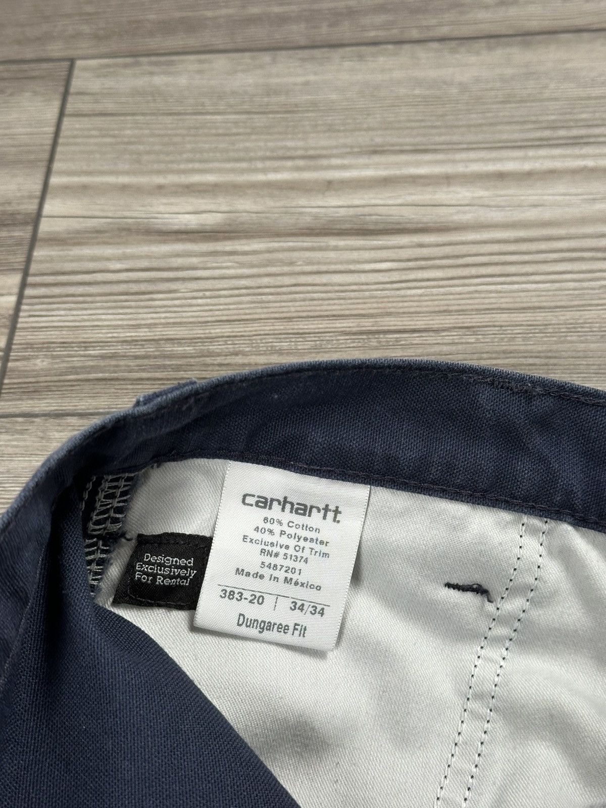Carhartt Carhartt Carpenter Pants Navy Size US 35 - 6 Thumbnail