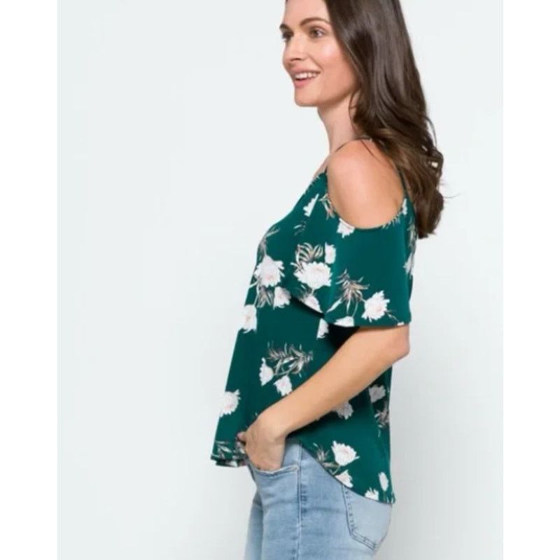Other Valette Back Detail Knit Tank Top Stitch Fix Cold Shoulder Size L / US 10 / IT 46 - 4 Thumbnail