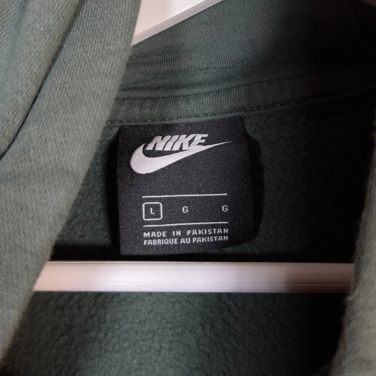 Nike Nike Sportswear Club Swoosh Logo Fleece Hoodie Size US L / EU 52-54 / 3 - 3 Thumbnail
