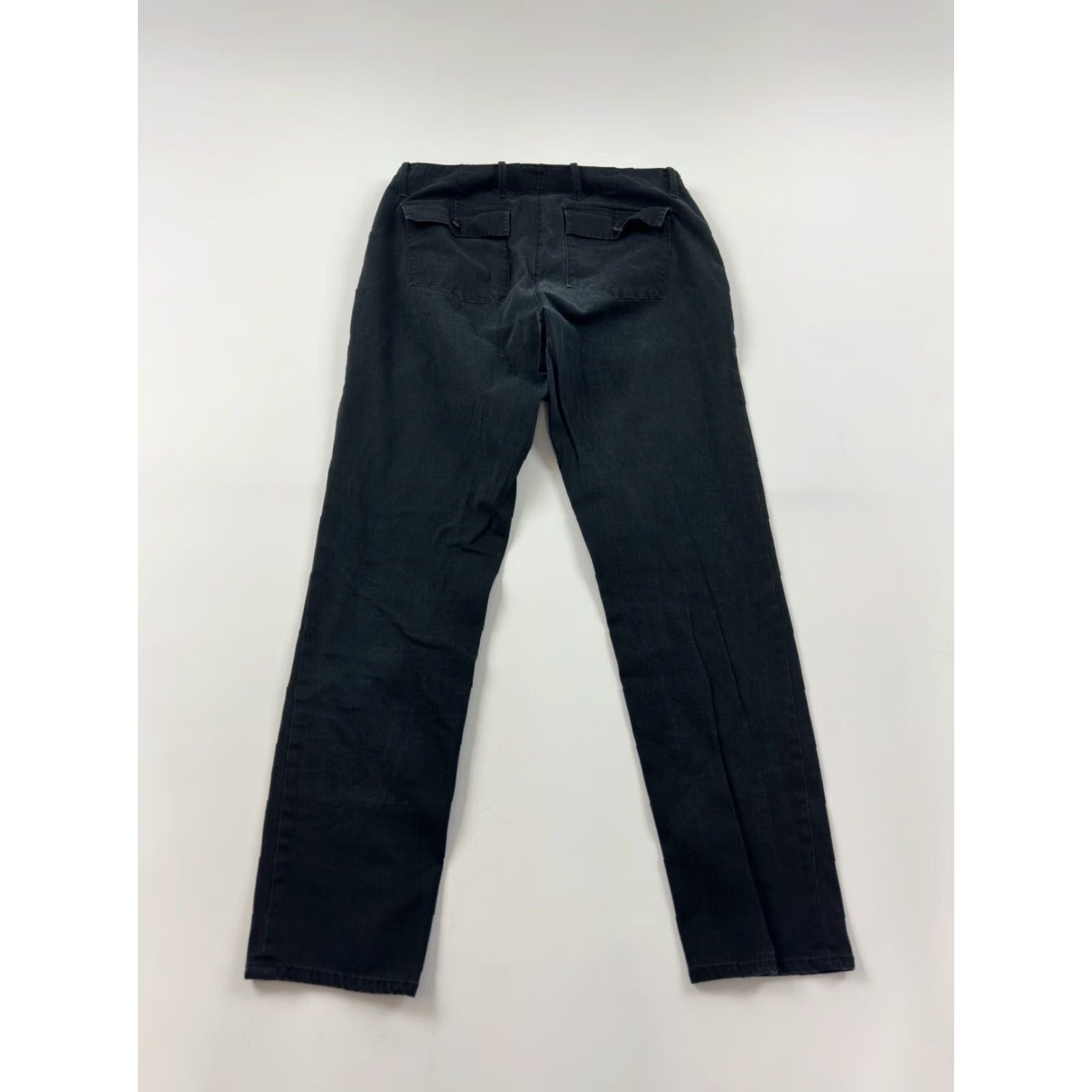 Vintage LL Bean Pants Women’s 12 Black Flap Pockets Signature Size 34" / US 12 / IT 48 - 2 Thumbnail